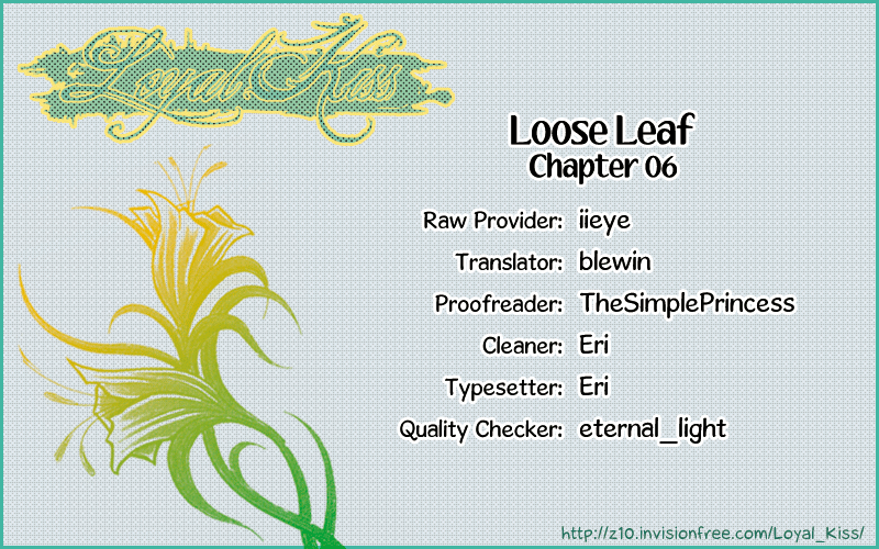 Loose Leaf Chapter 6 #1