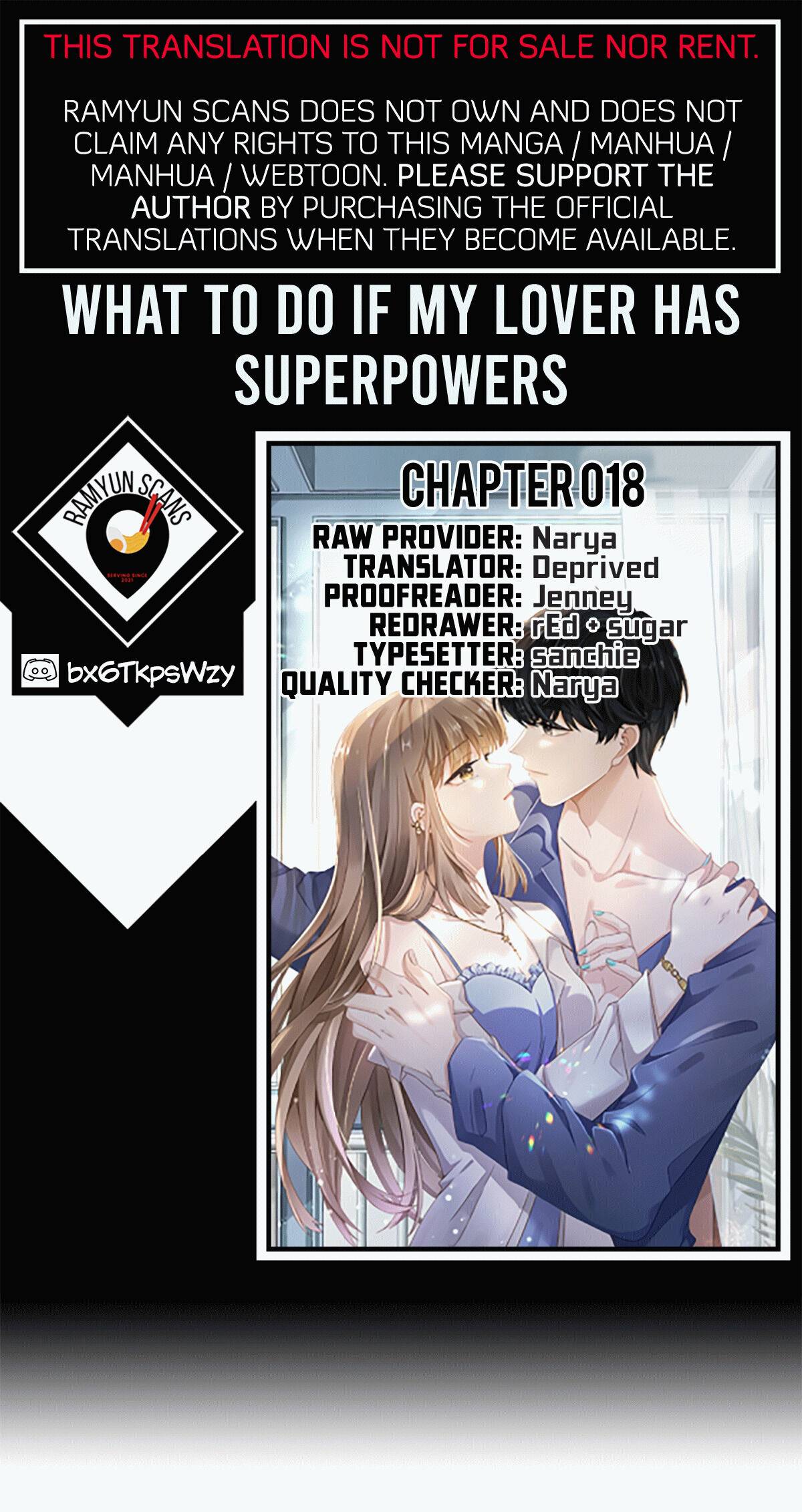 What To Do If My Lover Has Superpowers Chapter 18 #1