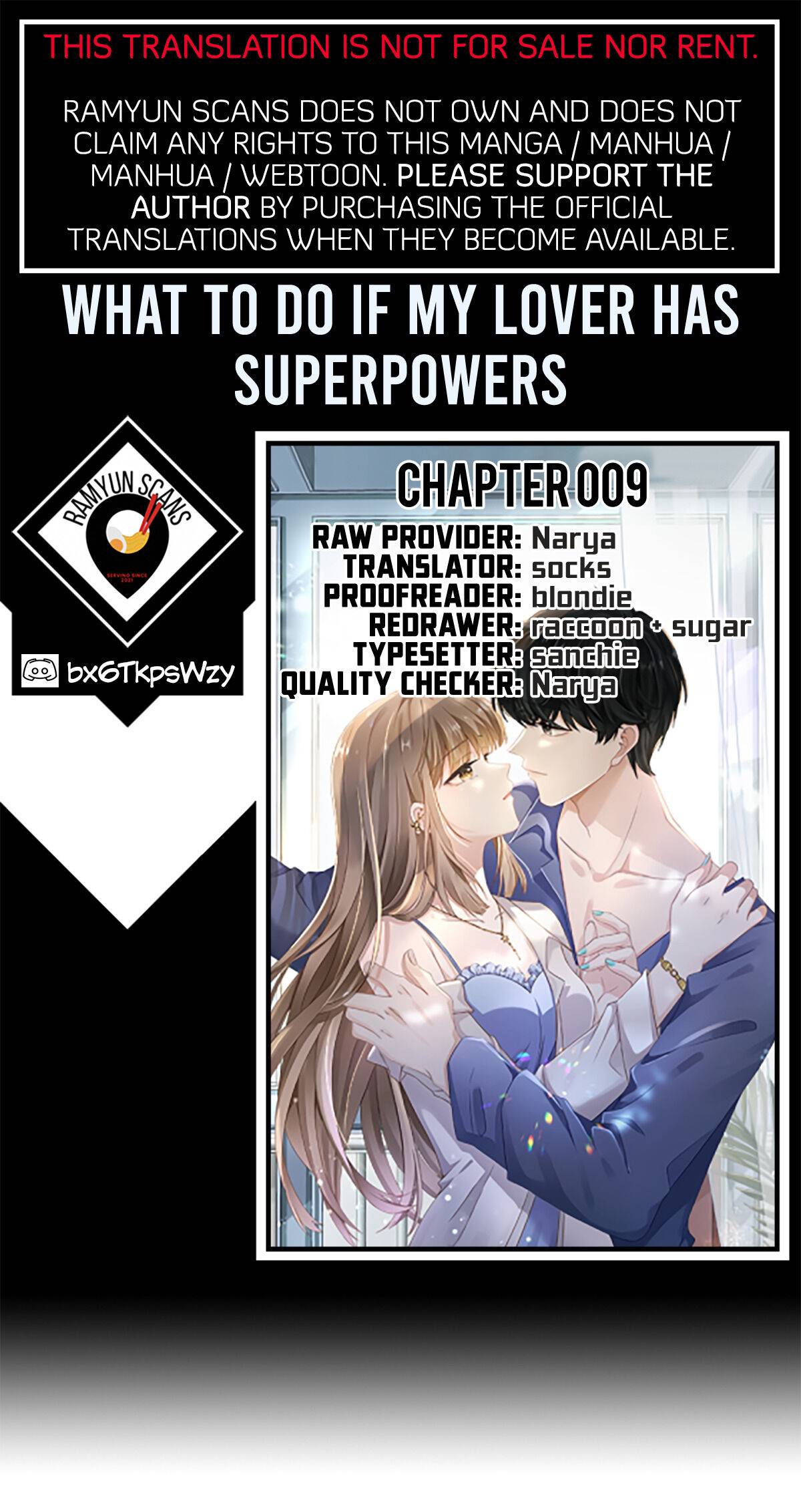 What To Do If My Lover Has Superpowers Chapter 9 #1