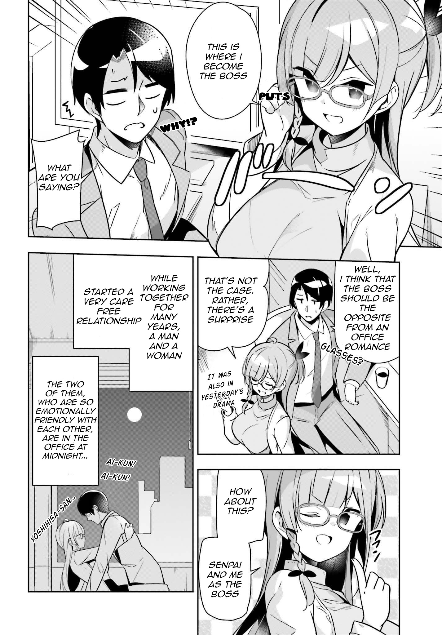 Senpai! Let's Have An Office Romance ♪ Chapter 6.1 #5