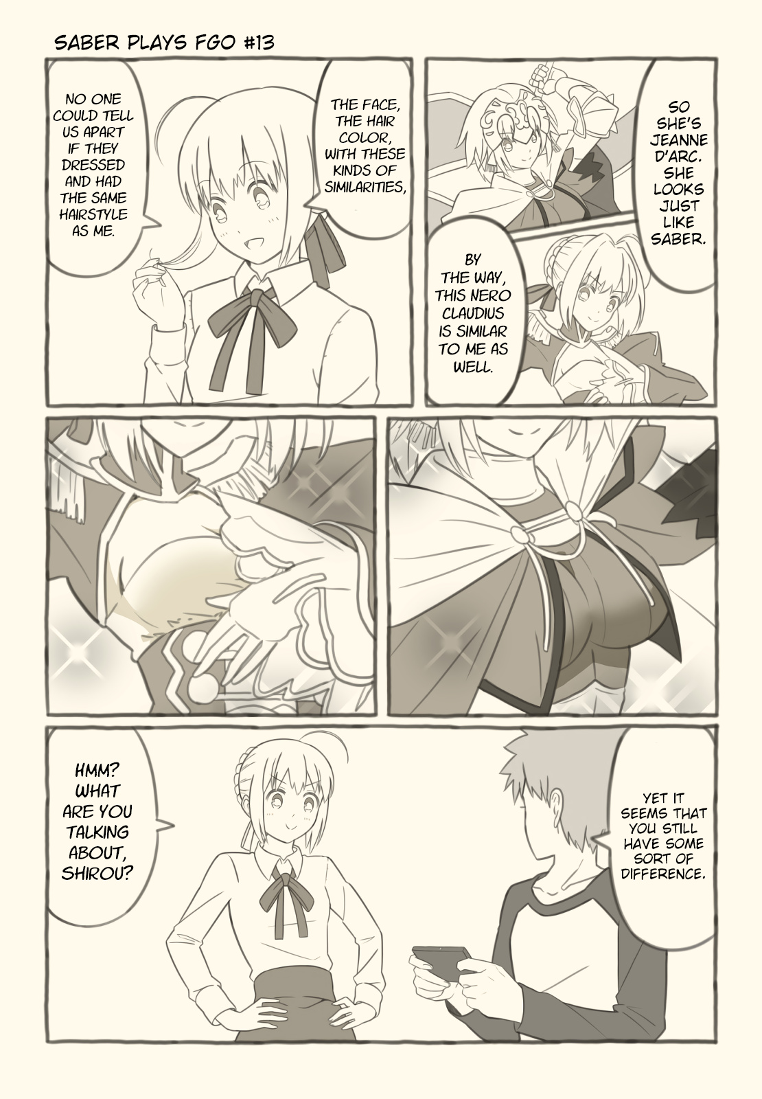 Saber Plays Fate/grand Order Chapter 13 #1