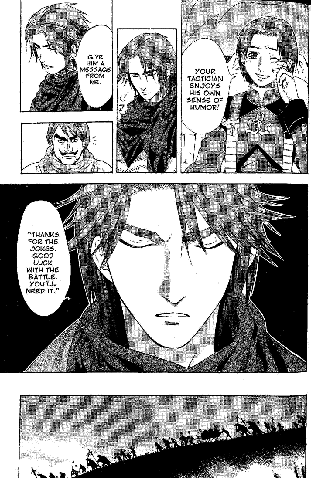 Gensou Suikoden Iii - Unmei No Keishousha Chapter 11 #29