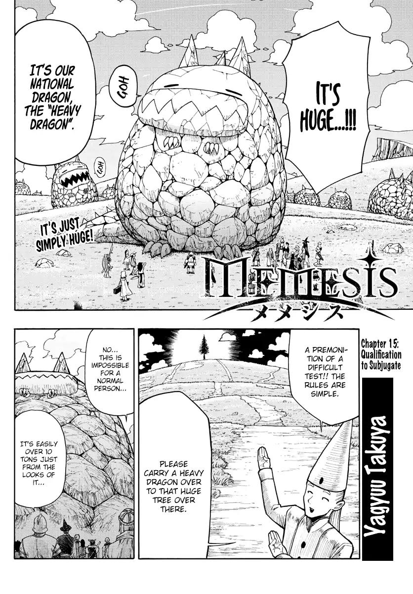 Memesis (Yagyuu Takuya) Chapter 15 #3