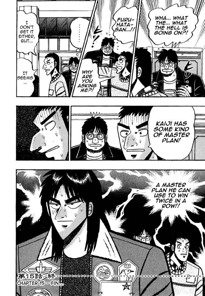 Tobaku Mokushiroku Kaiji Chapter 15 #16