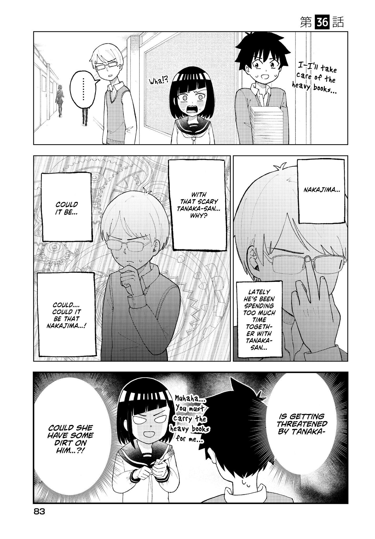 My Classmate Tanaka-San Is Super Scary Chapter 36 #2