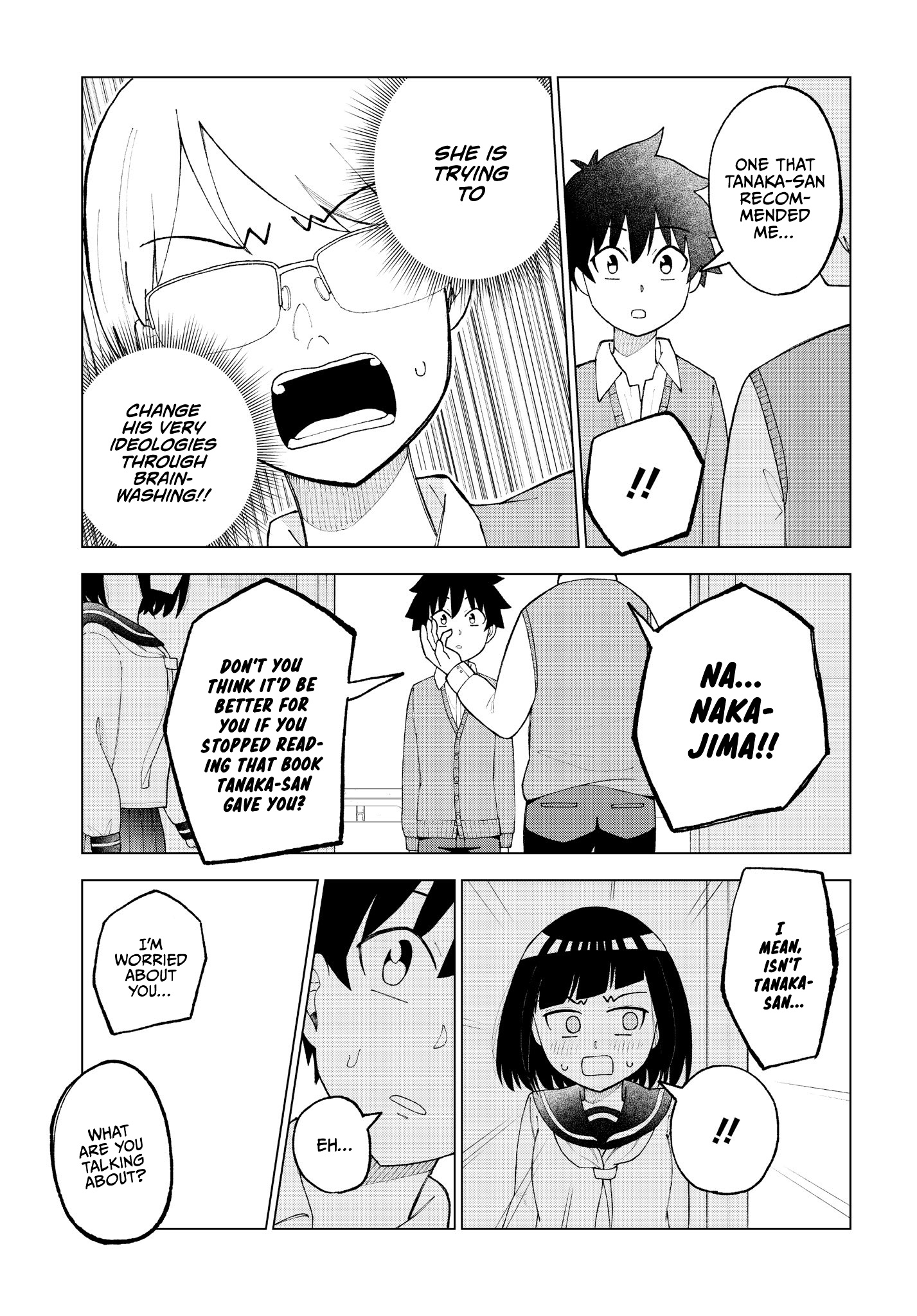 My Classmate Tanaka-San Is Super Scary Chapter 36 #4