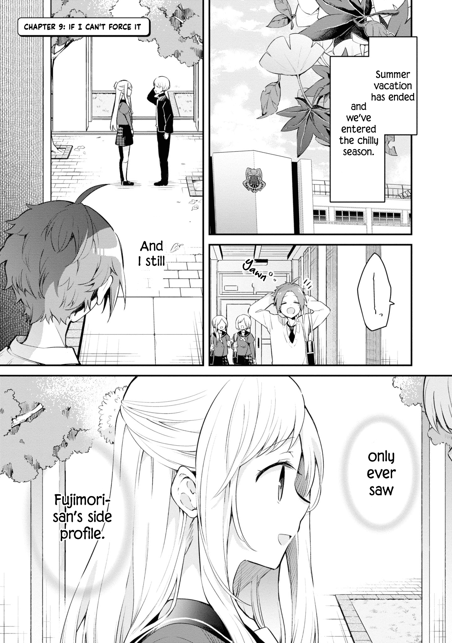 Kimi No Yokogao Shika Mirenai Chapter 9 #1