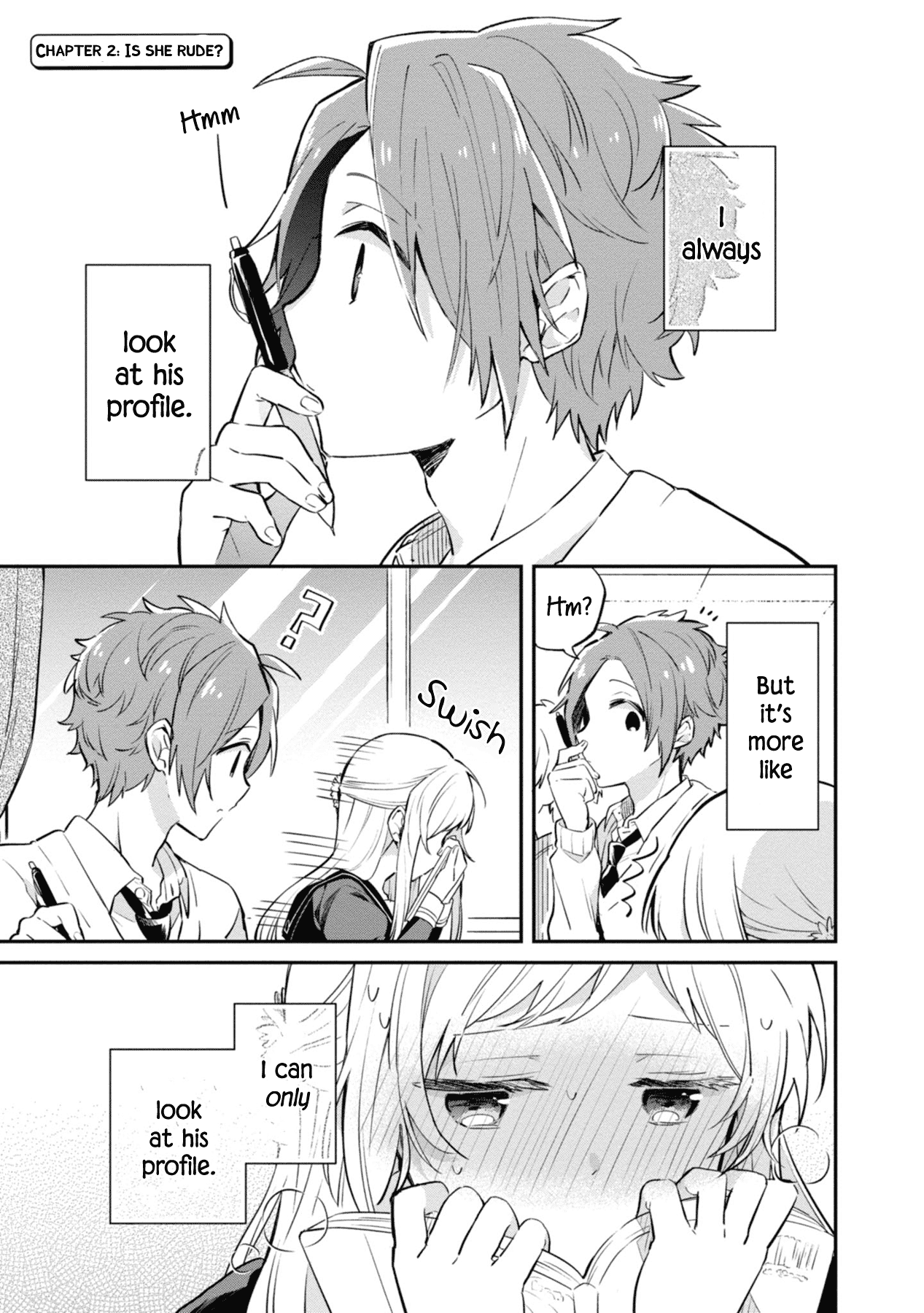 Kimi No Yokogao Shika Mirenai Chapter 2 #1