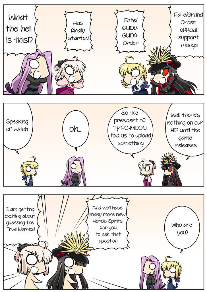 Fate/gudaguda Order Chapter 1 #1