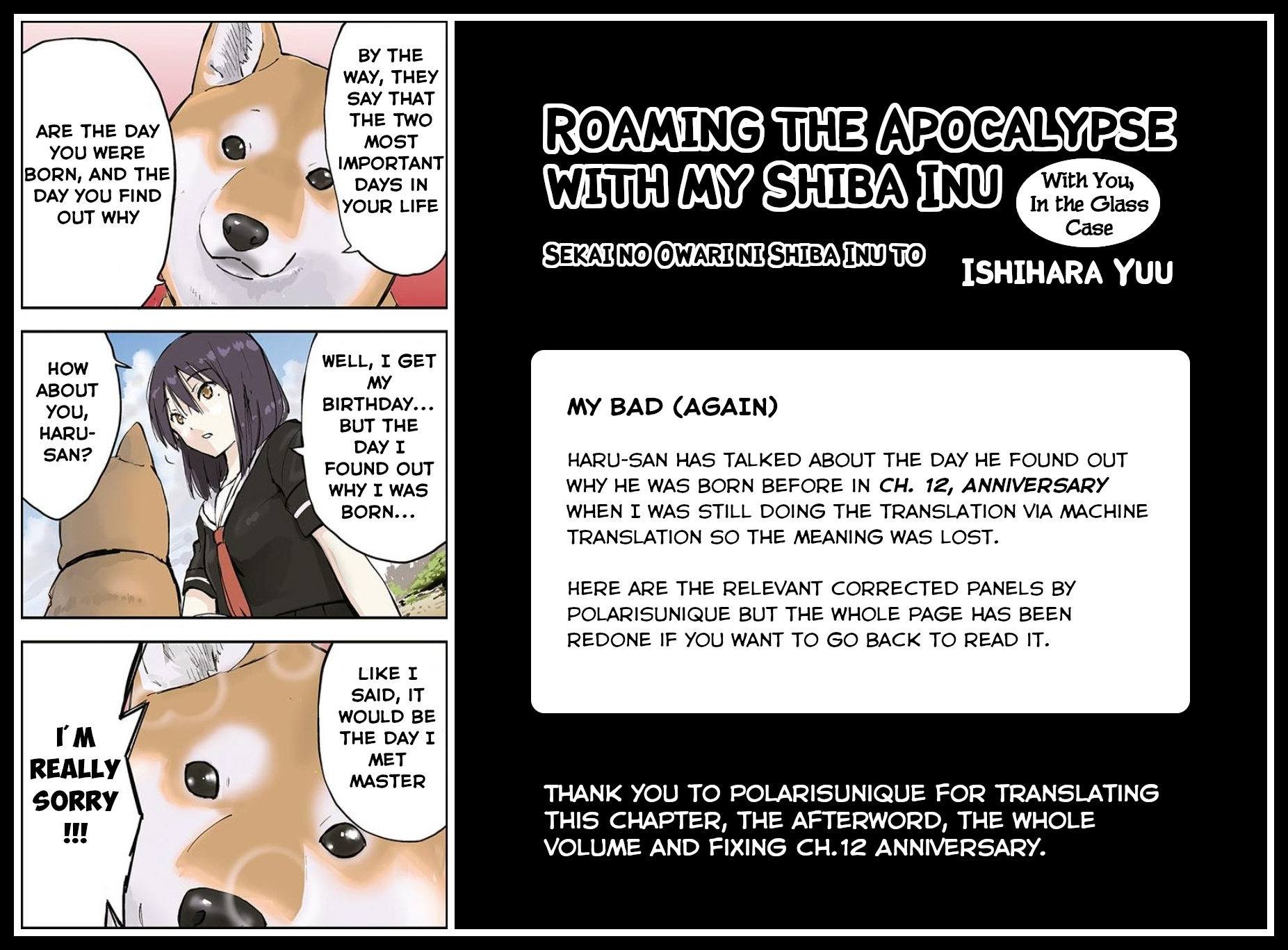 Roaming The Apocalypse With My Shiba Inu Chapter 26.5 #27