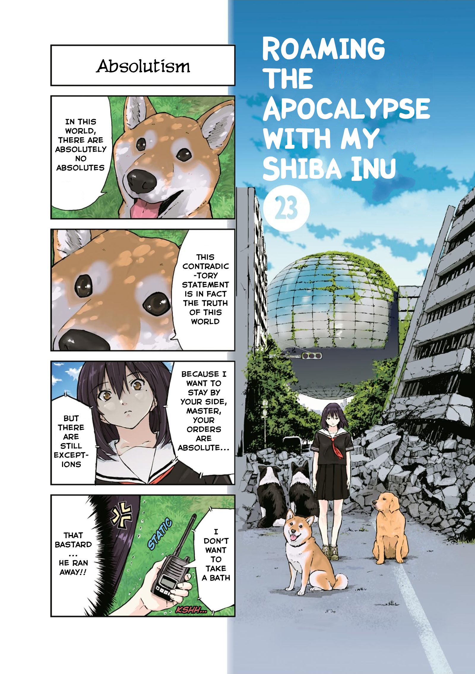 Roaming The Apocalypse With My Shiba Inu Chapter 23 #1