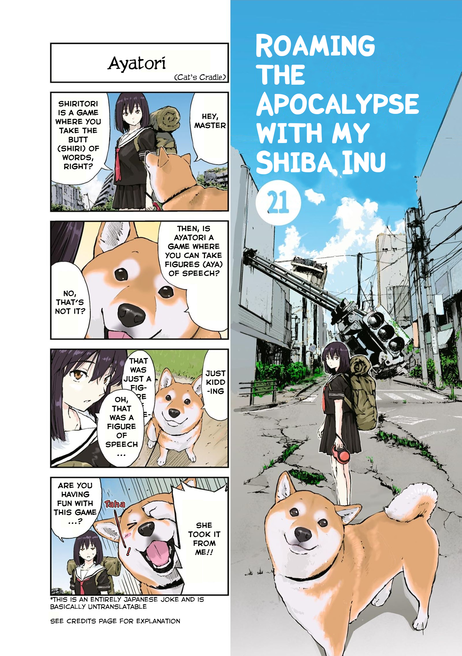 Roaming The Apocalypse With My Shiba Inu Chapter 21 #1