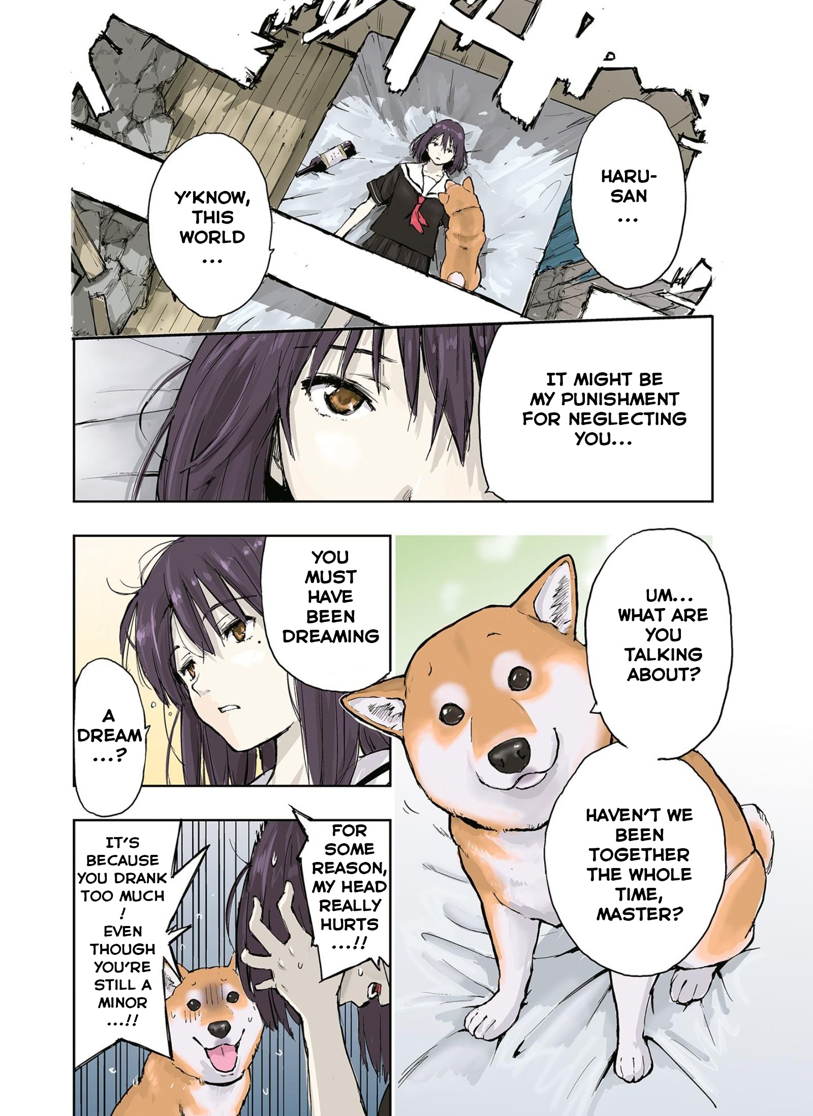 Roaming The Apocalypse With My Shiba Inu Chapter 15.5 #15