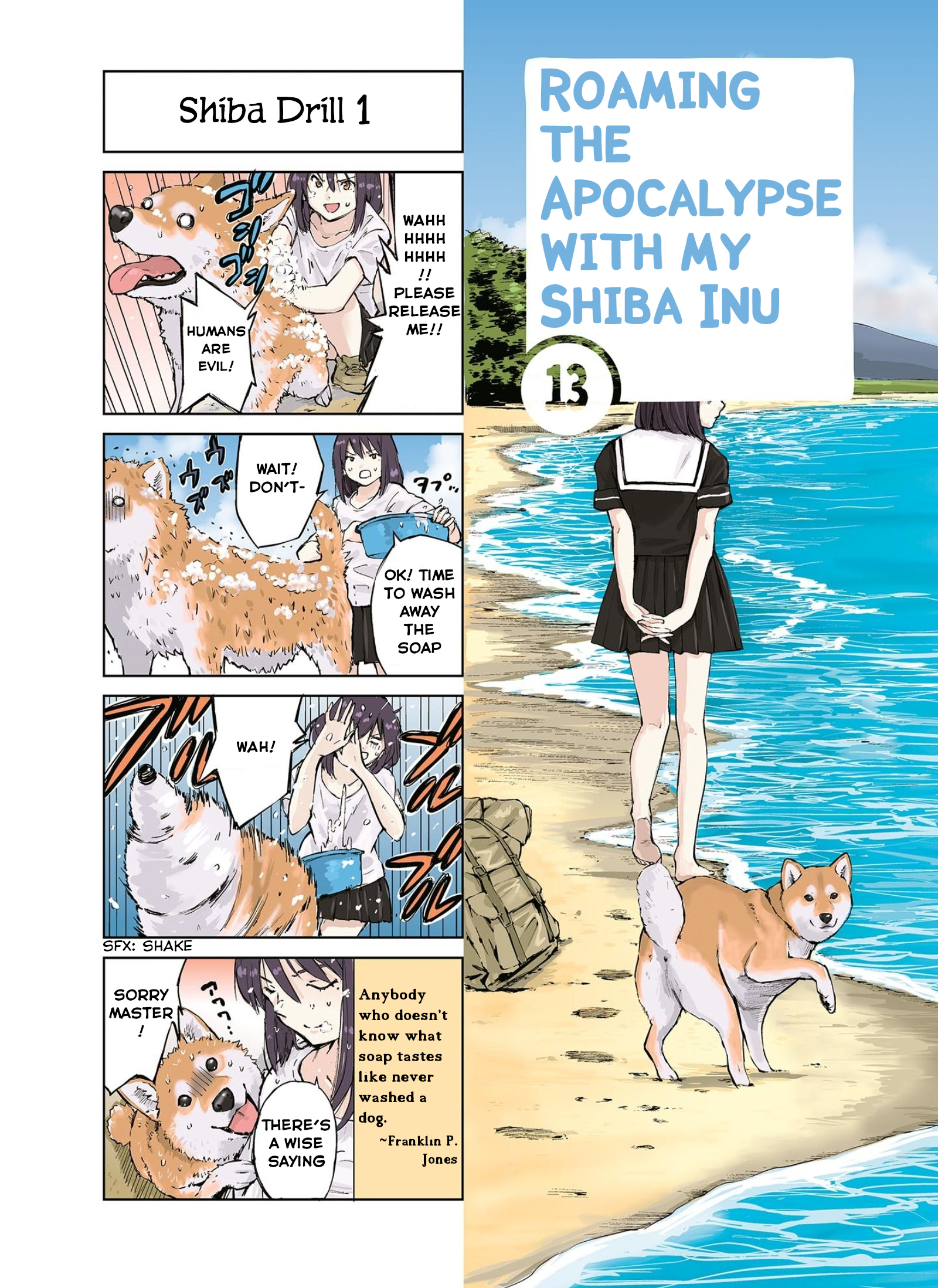 Roaming The Apocalypse With My Shiba Inu Chapter 13 #1