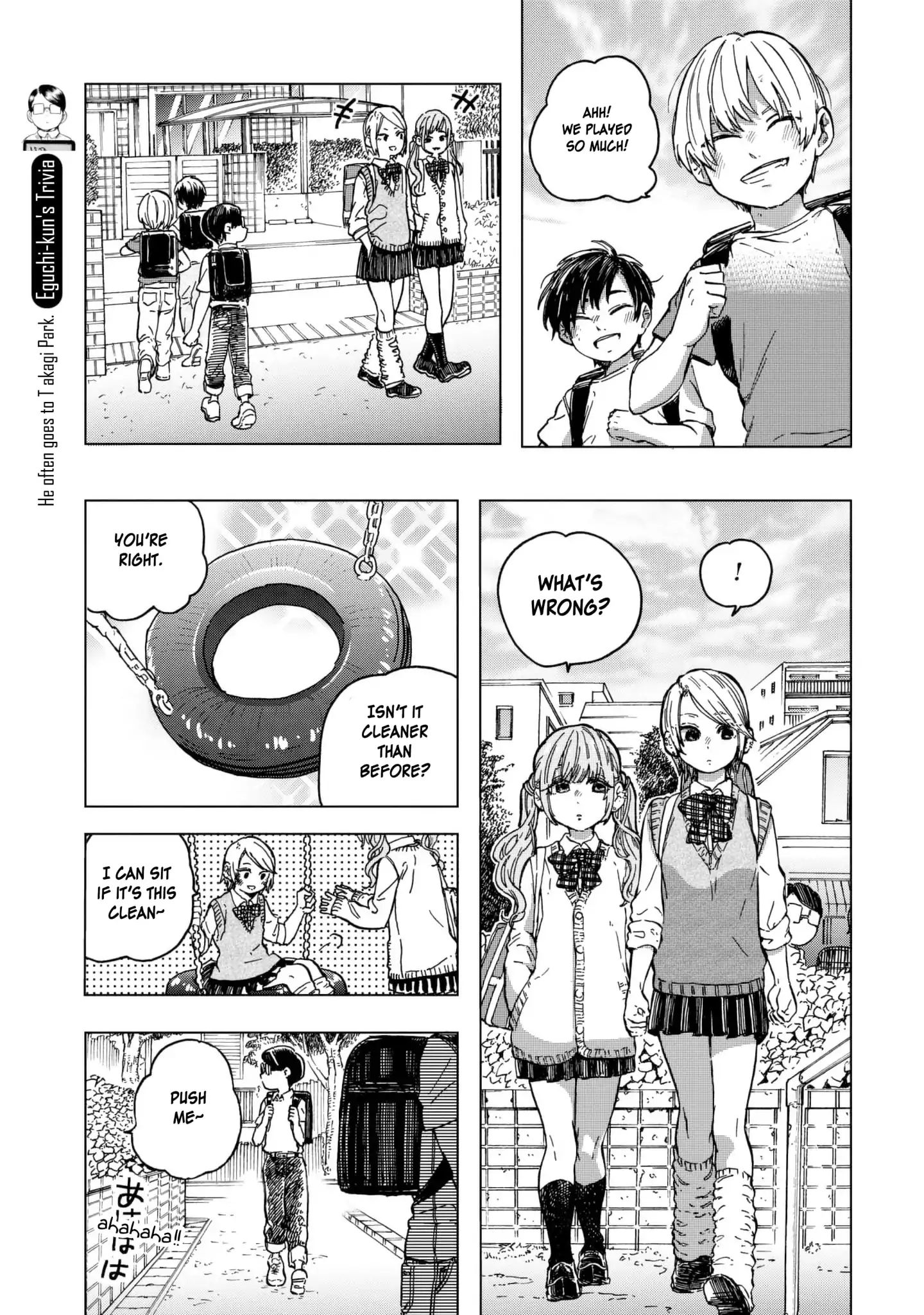 Eguchi-Kun Wa Minogasanai Chapter 9 #40