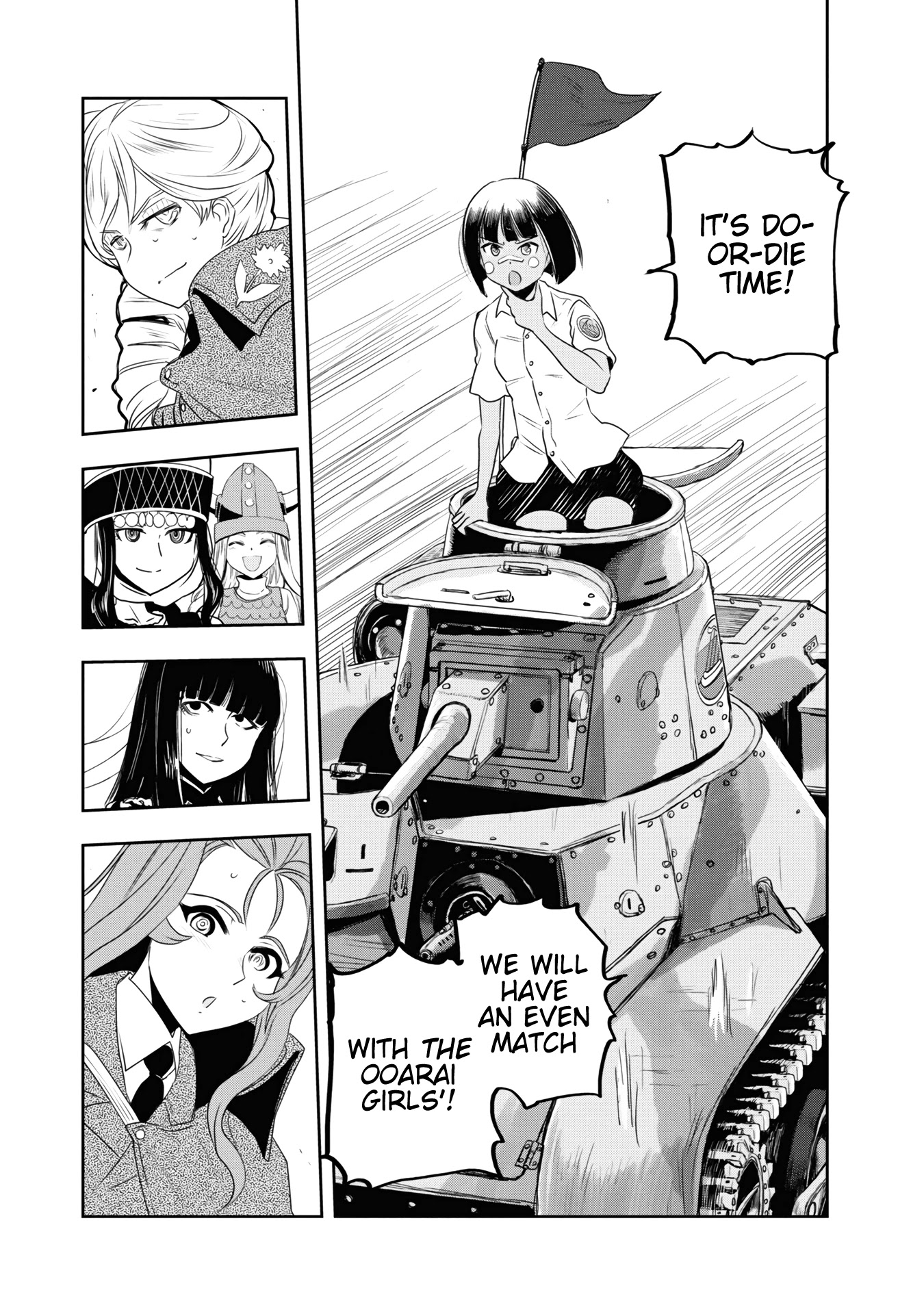 Girls & Panzer - Ribbon No Musha Chapter 60 #33