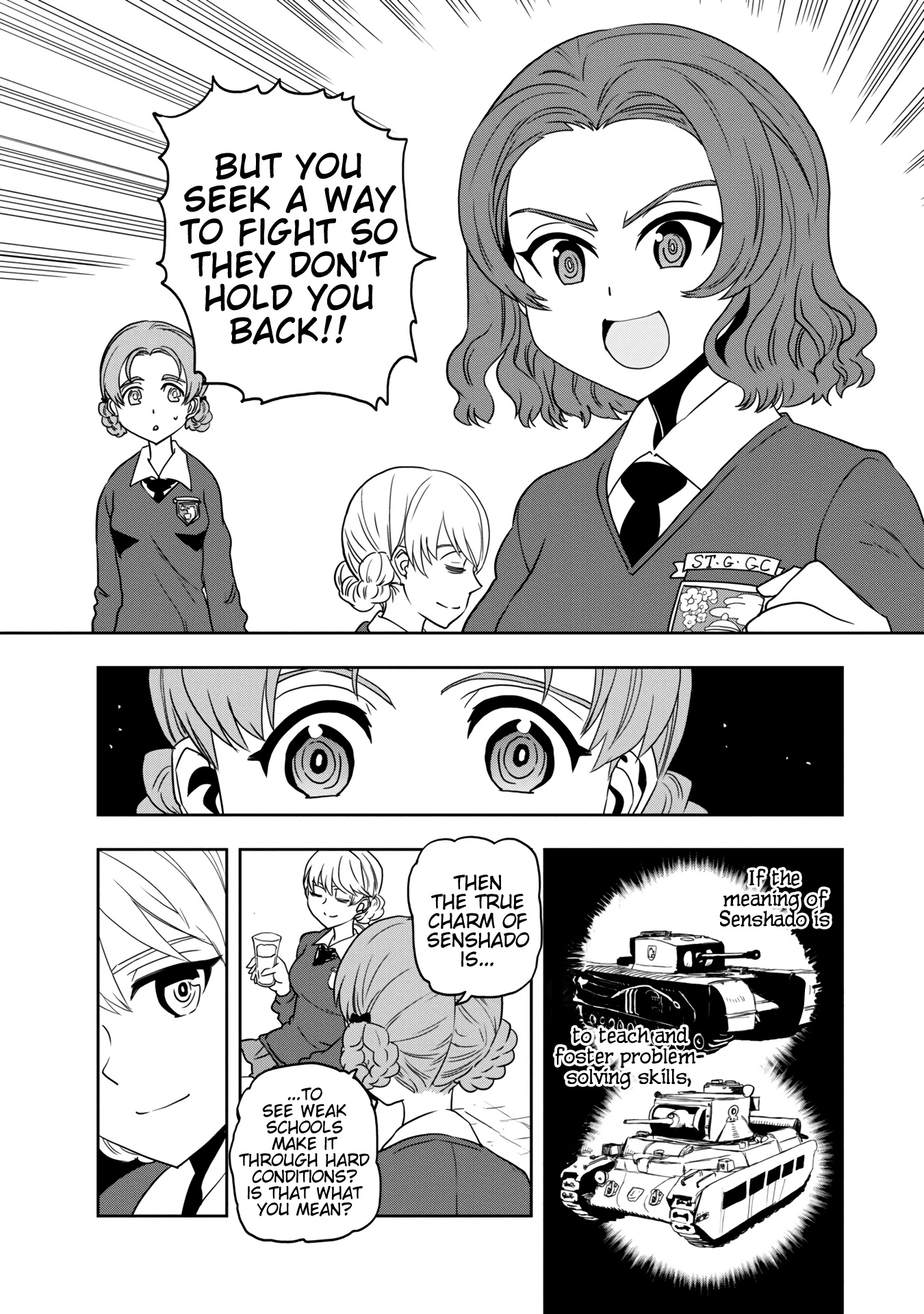 Girls & Panzer - Ribbon No Musha Chapter 59 #10