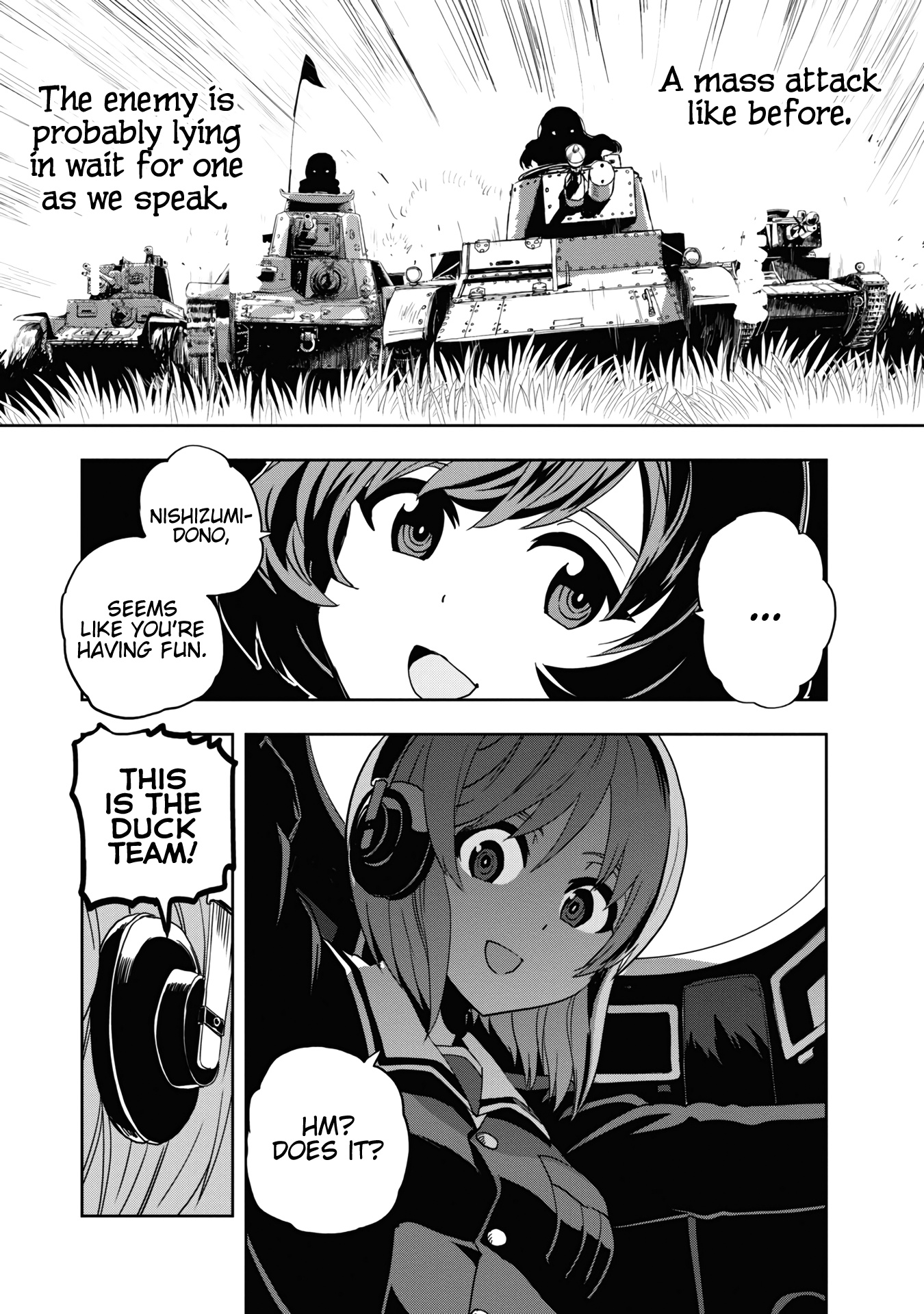 Girls & Panzer - Ribbon No Musha Chapter 59 #13