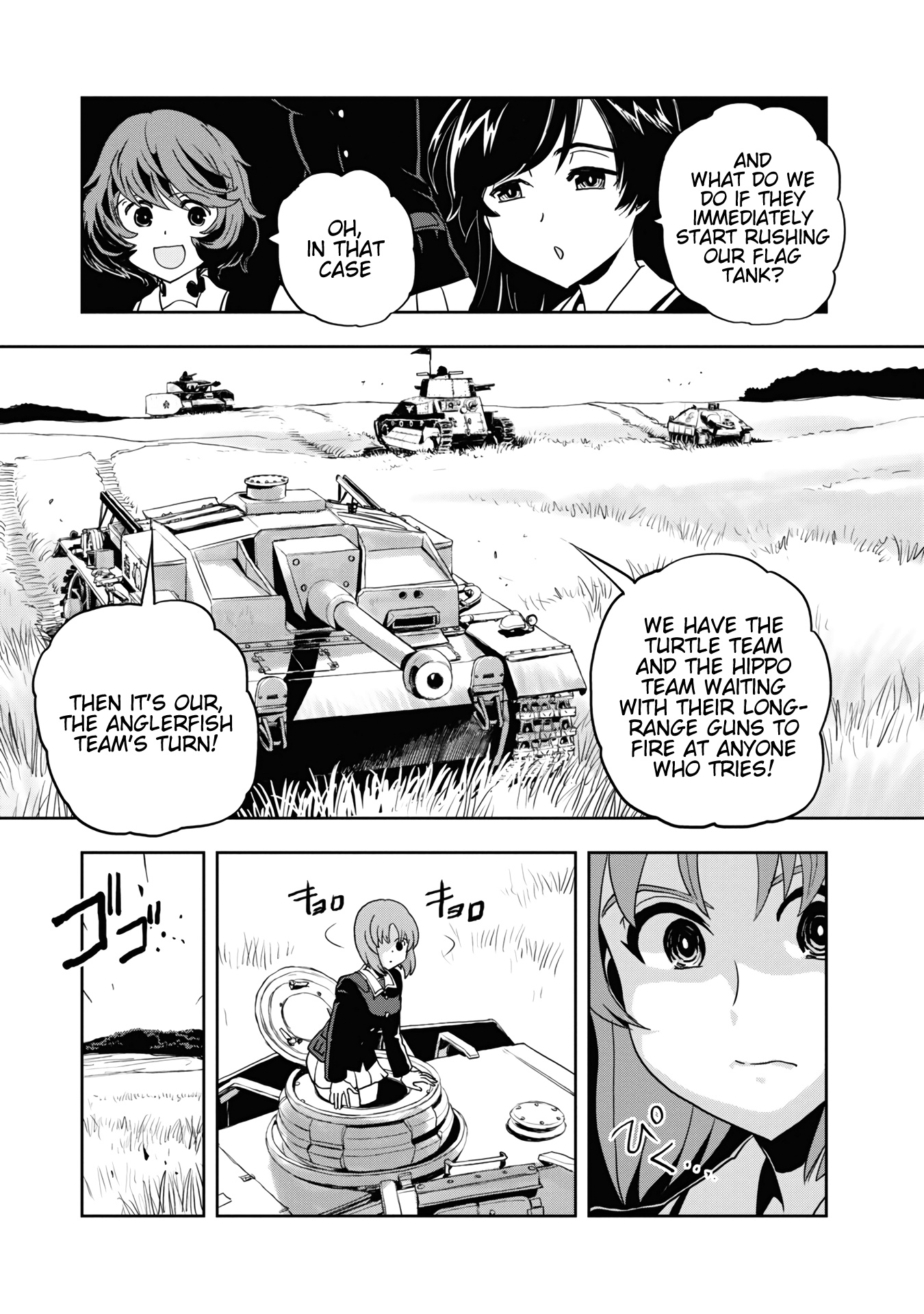 Girls & Panzer - Ribbon No Musha Chapter 59 #22