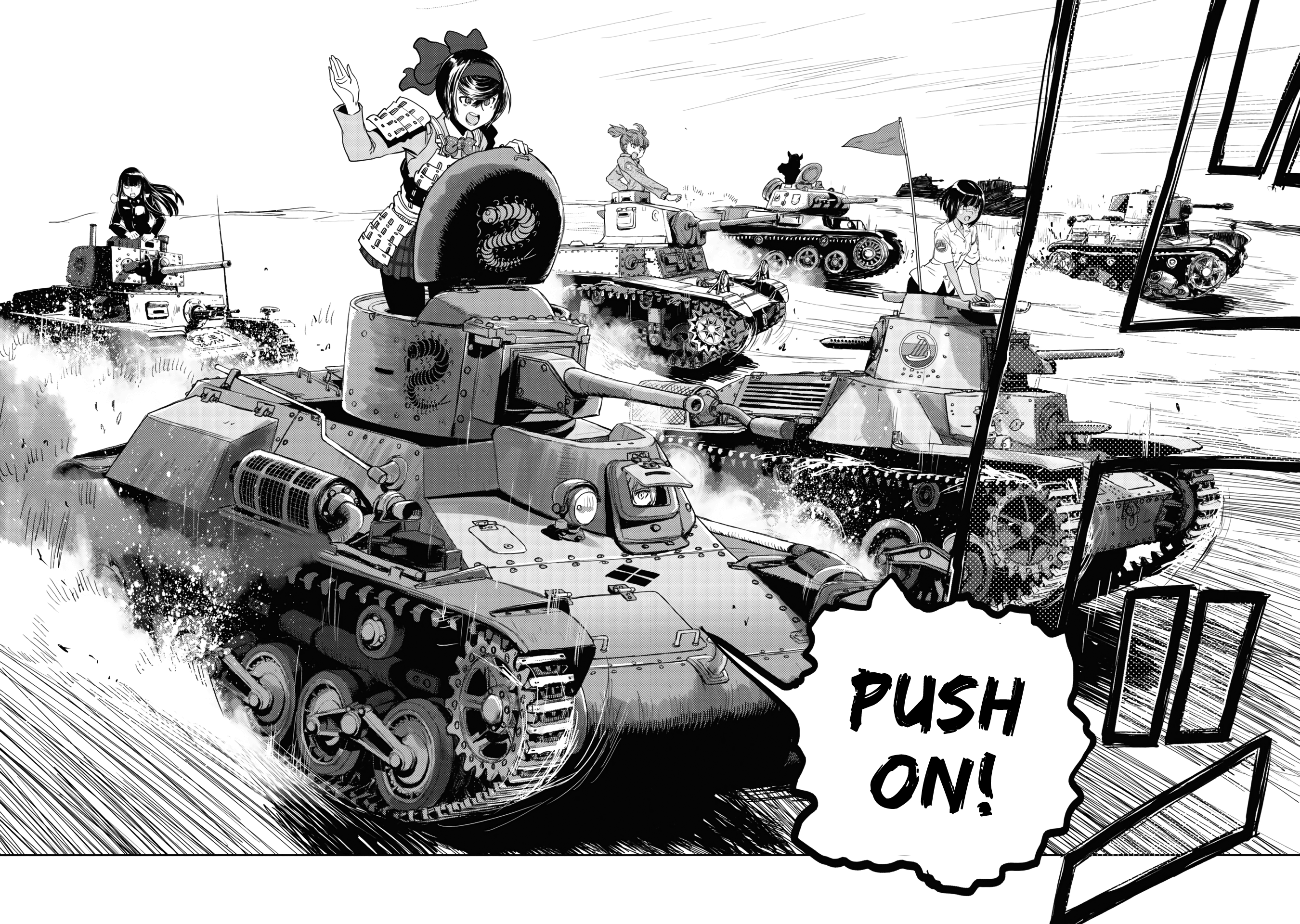 Girls & Panzer - Ribbon No Musha Chapter 57 #24