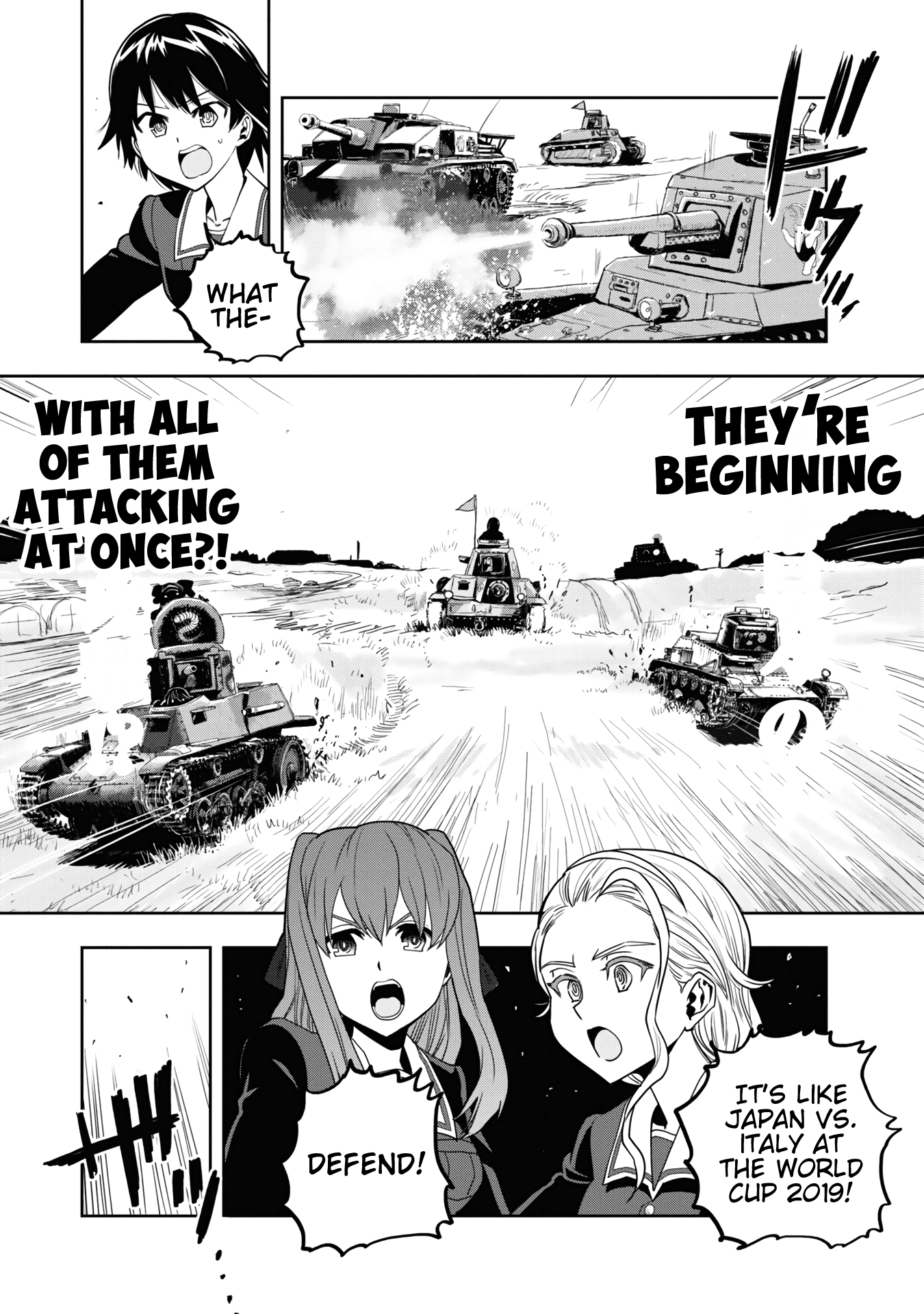 Girls & Panzer - Ribbon No Musha Chapter 57 #28