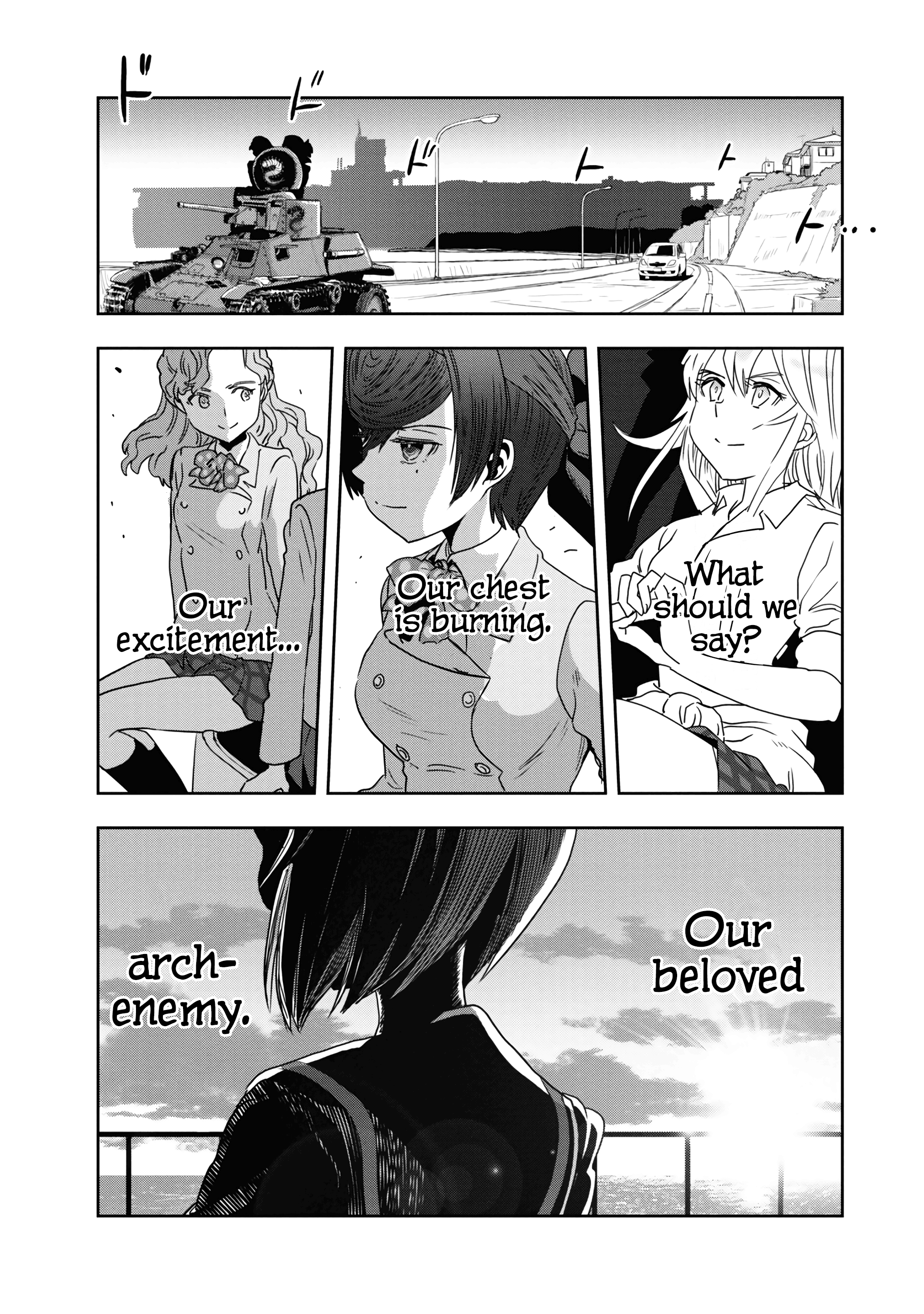 Girls & Panzer - Ribbon No Musha Chapter 55 #34