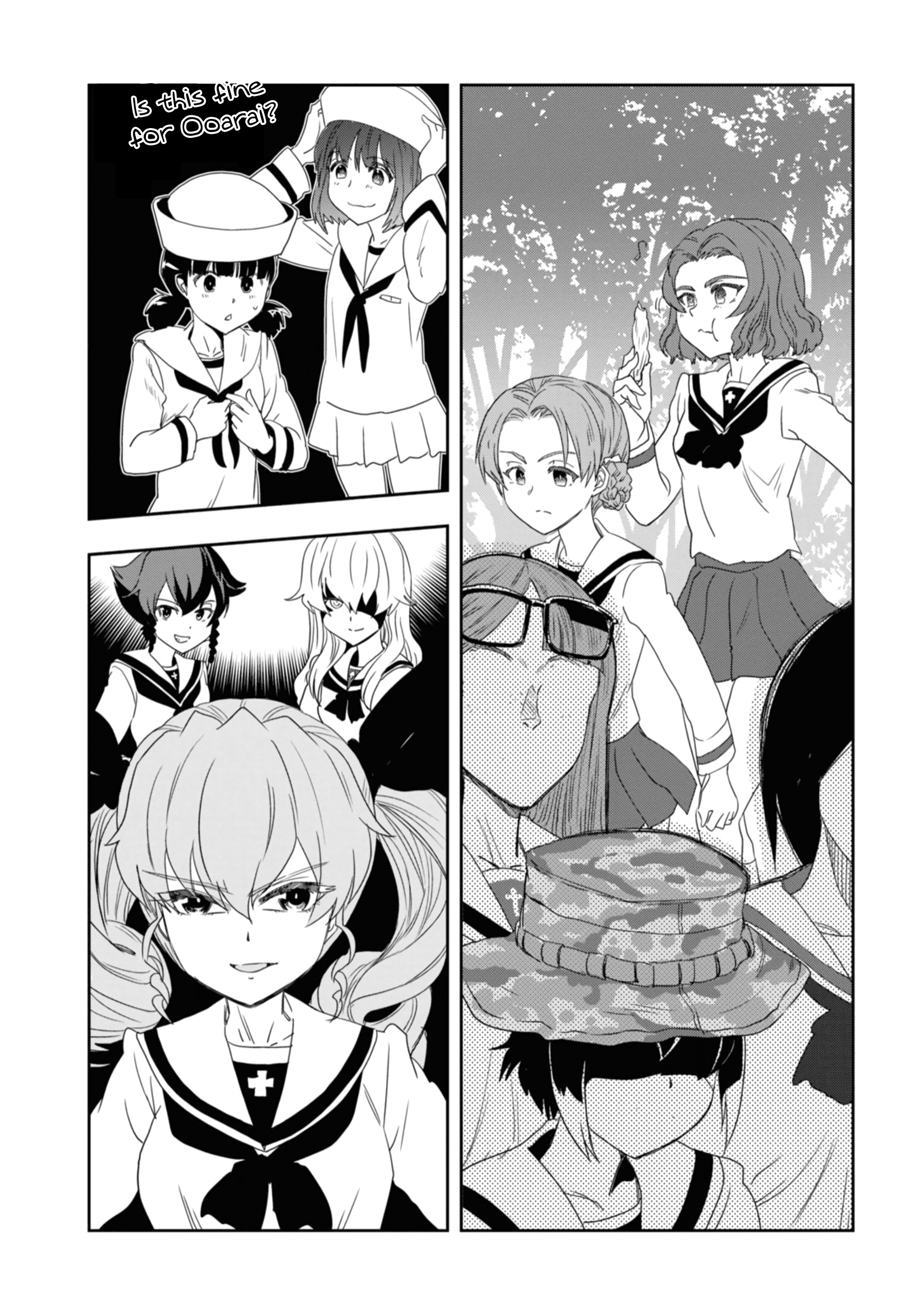 Girls & Panzer - Ribbon No Musha Chapter 53 #35