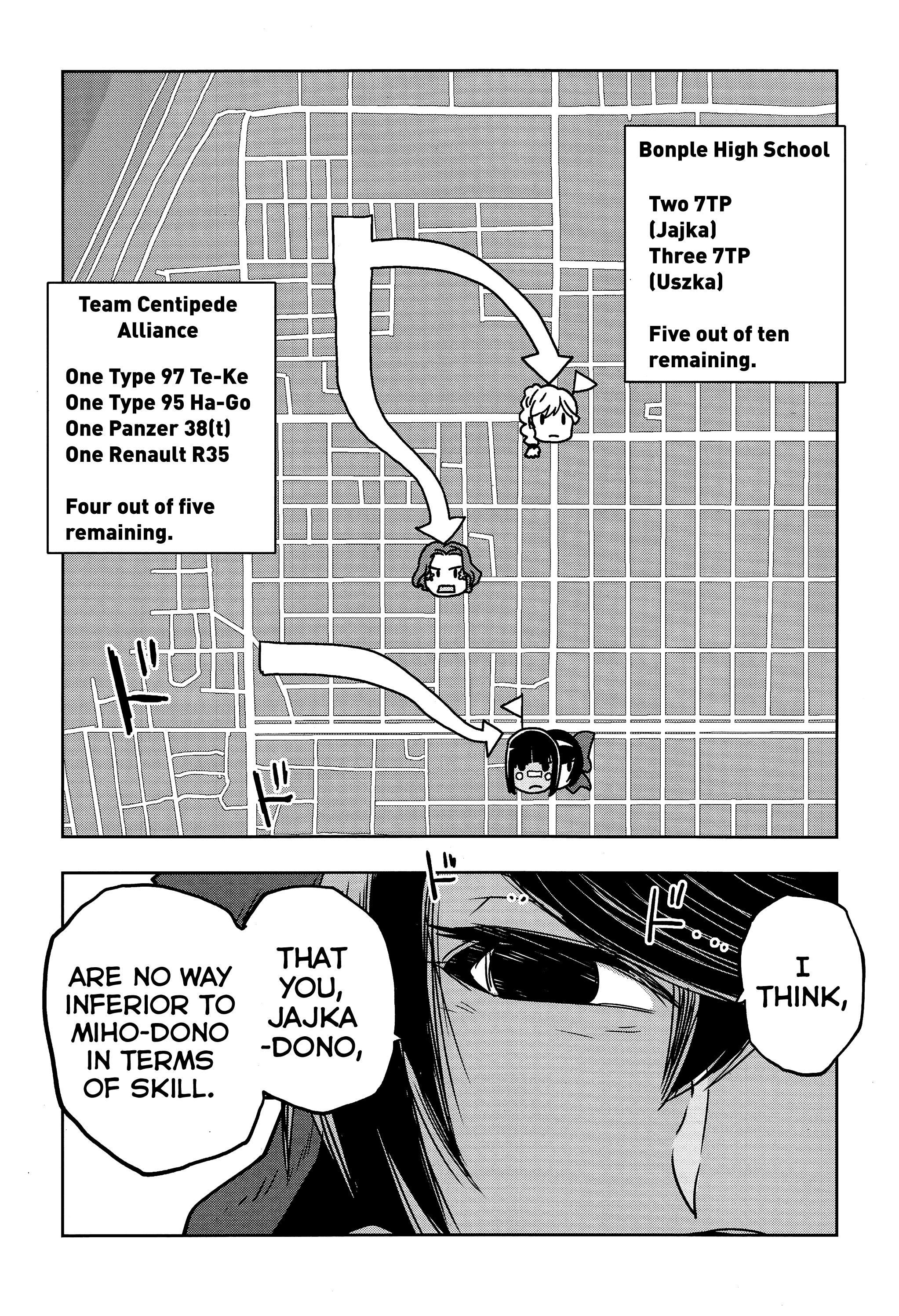 Girls & Panzer - Ribbon No Musha Chapter 50 #6