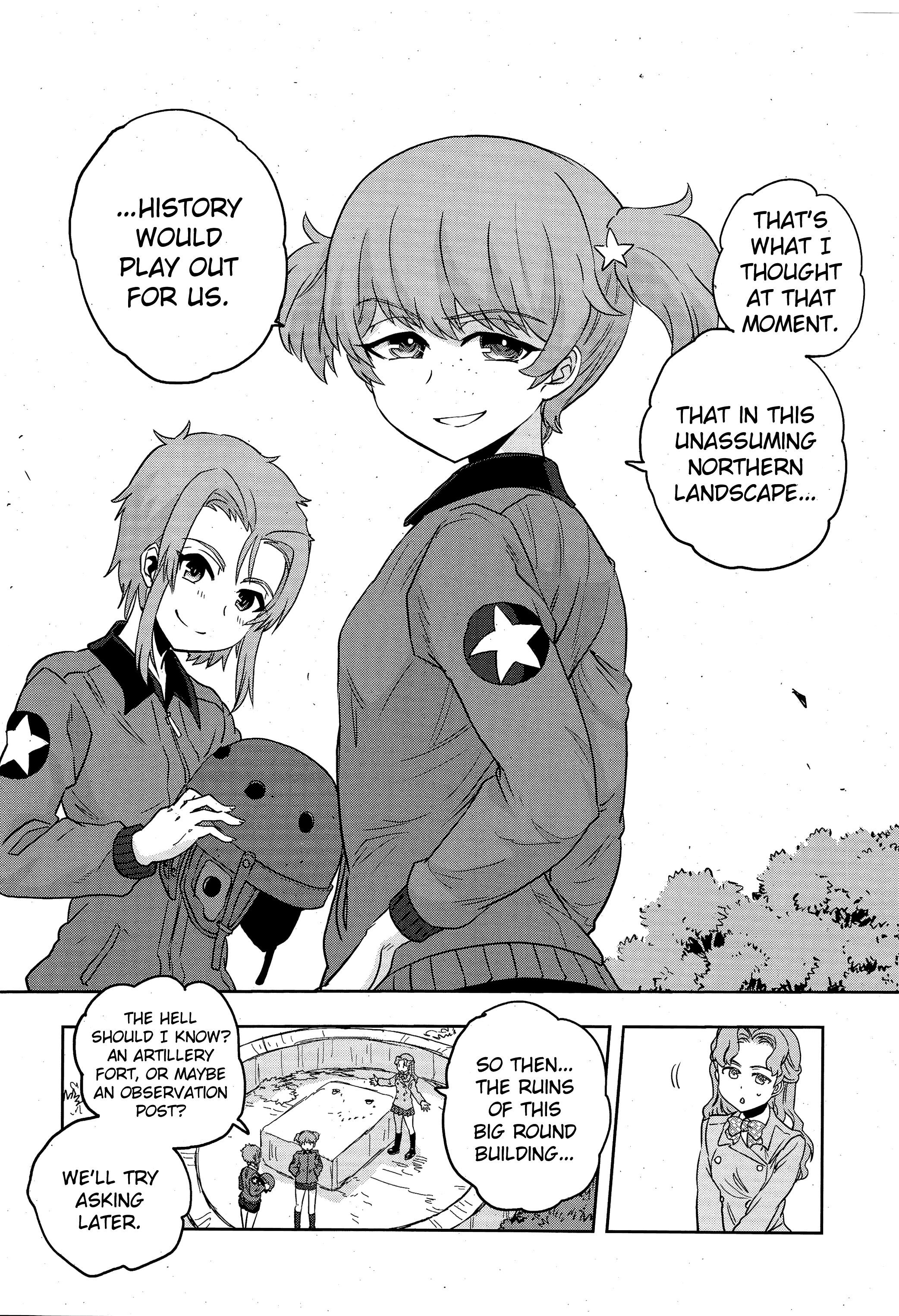 Girls & Panzer - Ribbon No Musha Chapter 48 #14