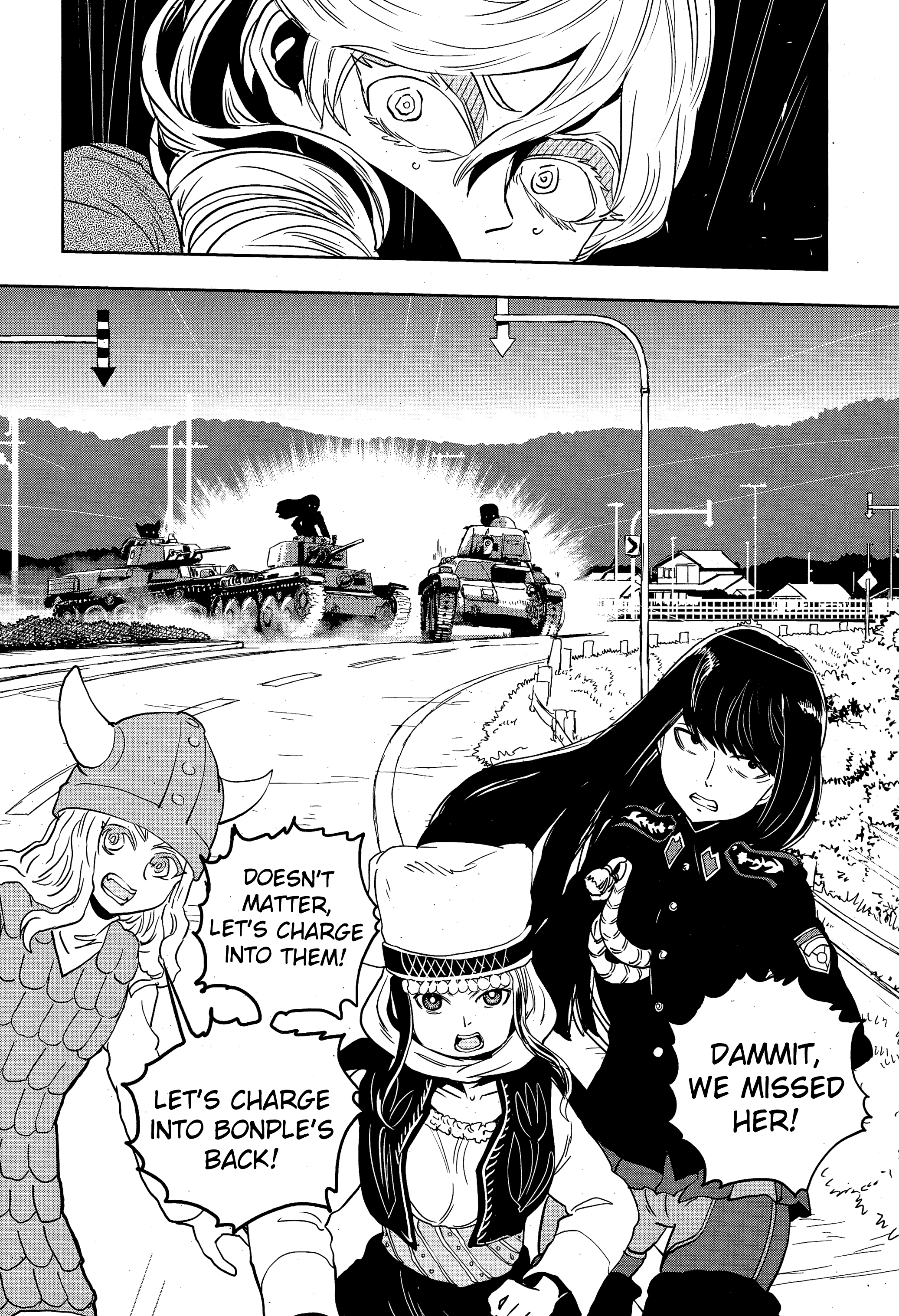 Girls & Panzer - Ribbon No Musha Chapter 48 #35