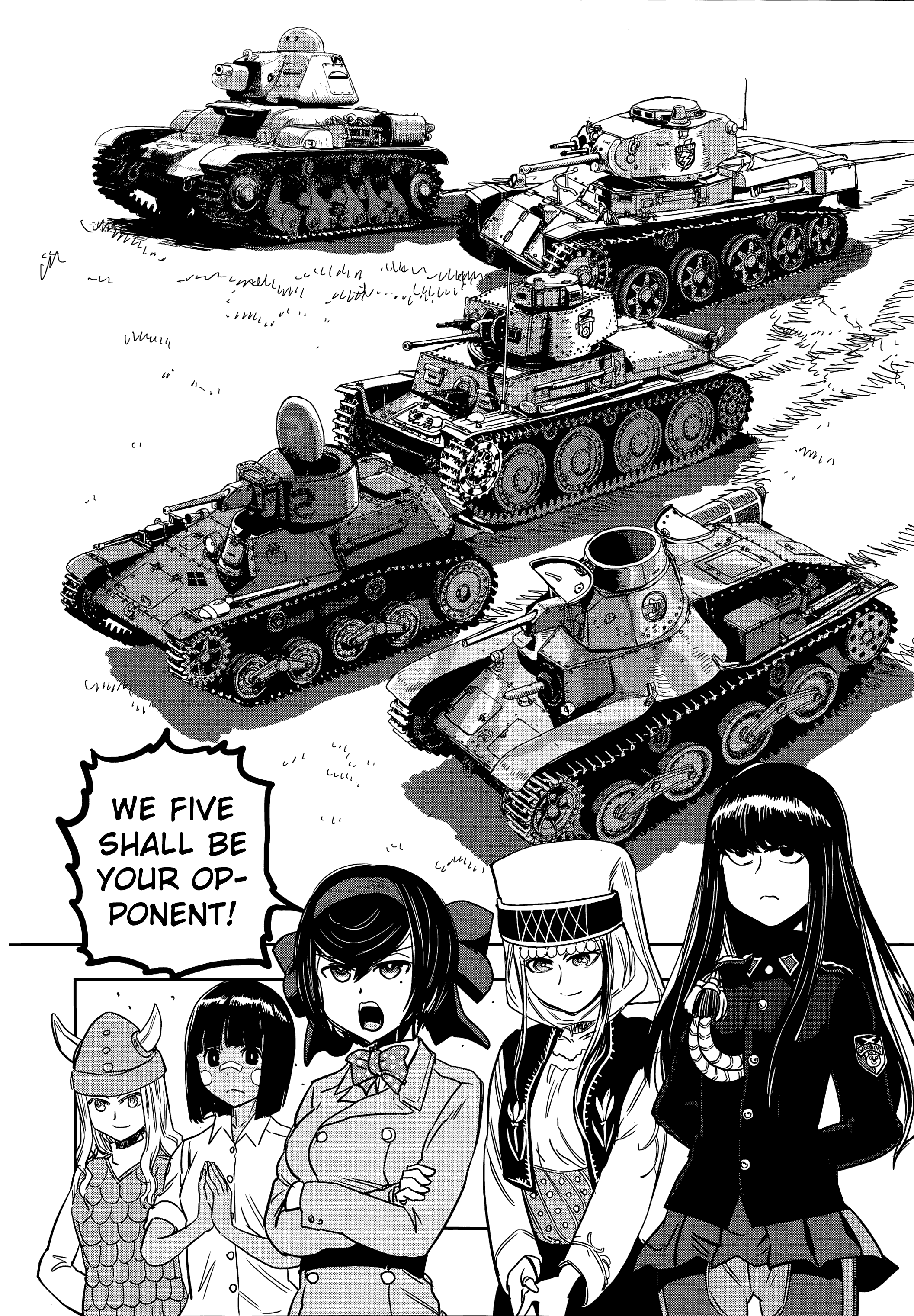 Girls & Panzer - Ribbon No Musha Chapter 47 #26