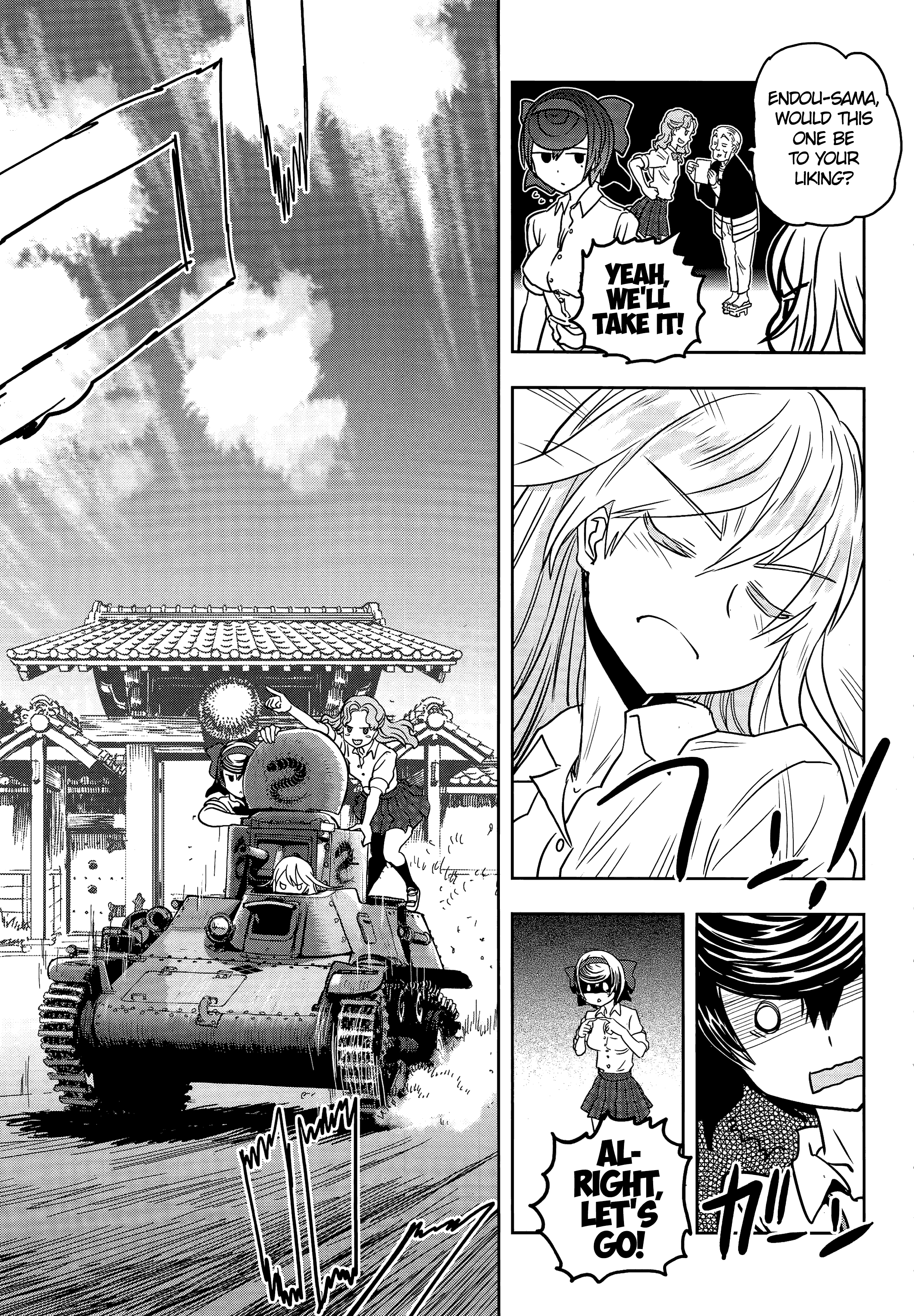 Girls & Panzer - Ribbon No Musha Chapter 46 #17