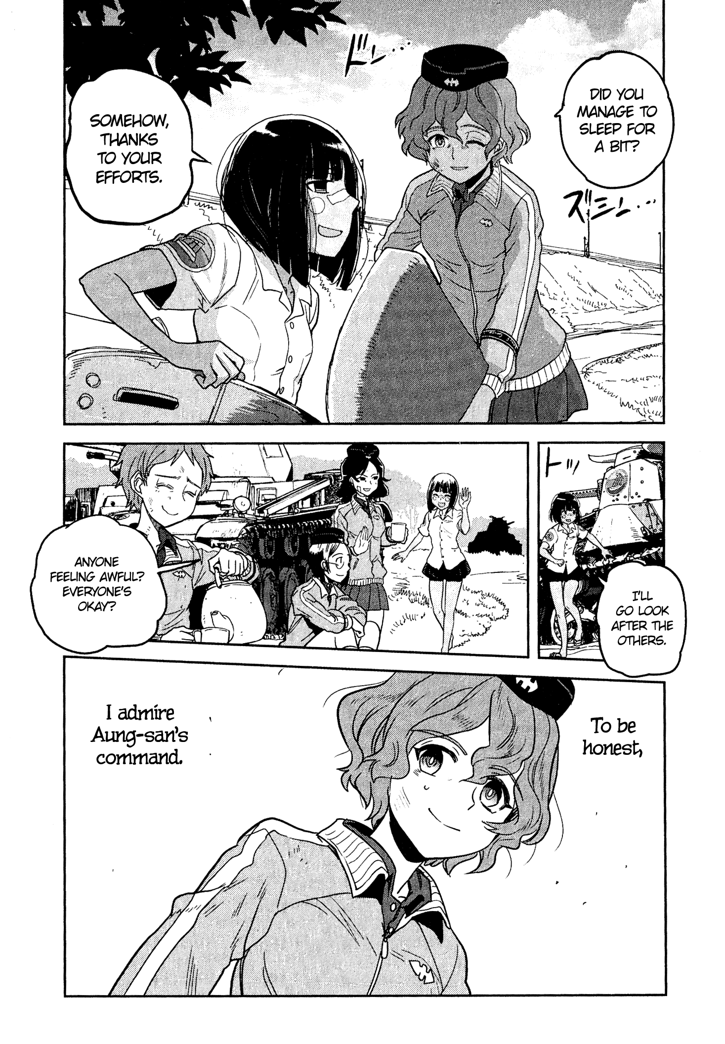 Girls & Panzer - Ribbon No Musha Chapter 44 #8