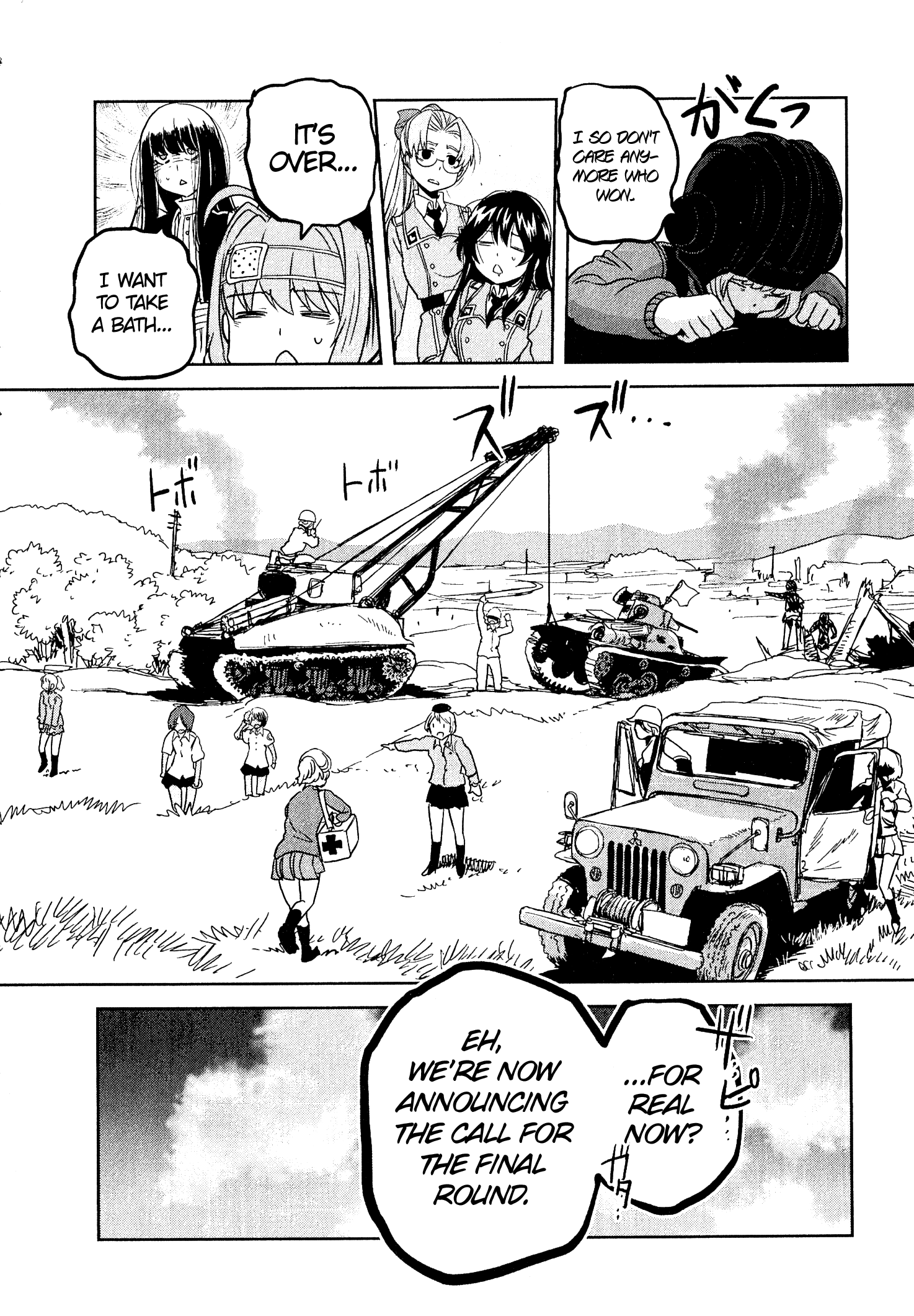 Girls & Panzer - Ribbon No Musha Chapter 44 #14