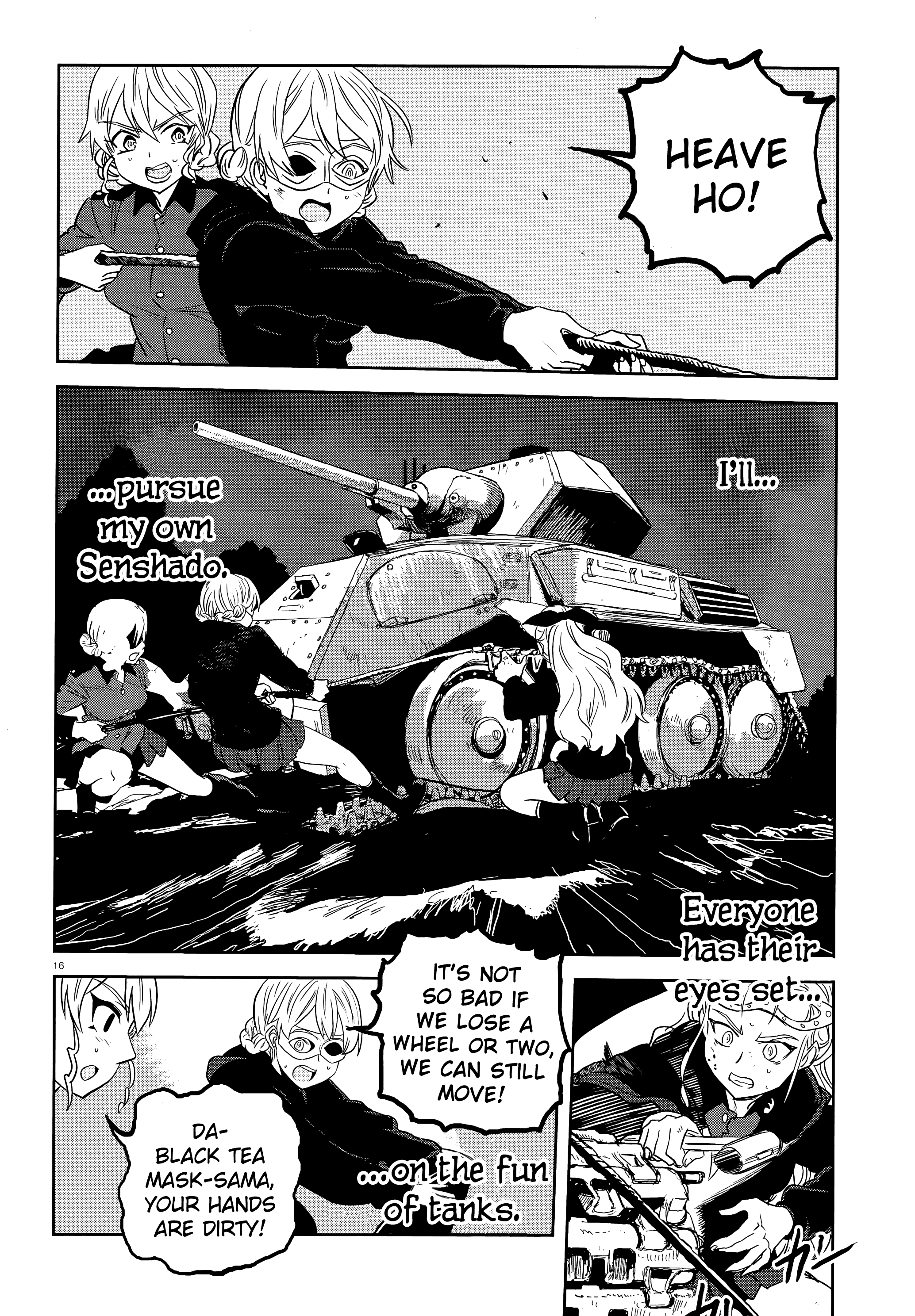 Girls & Panzer - Ribbon No Musha Chapter 43 #15