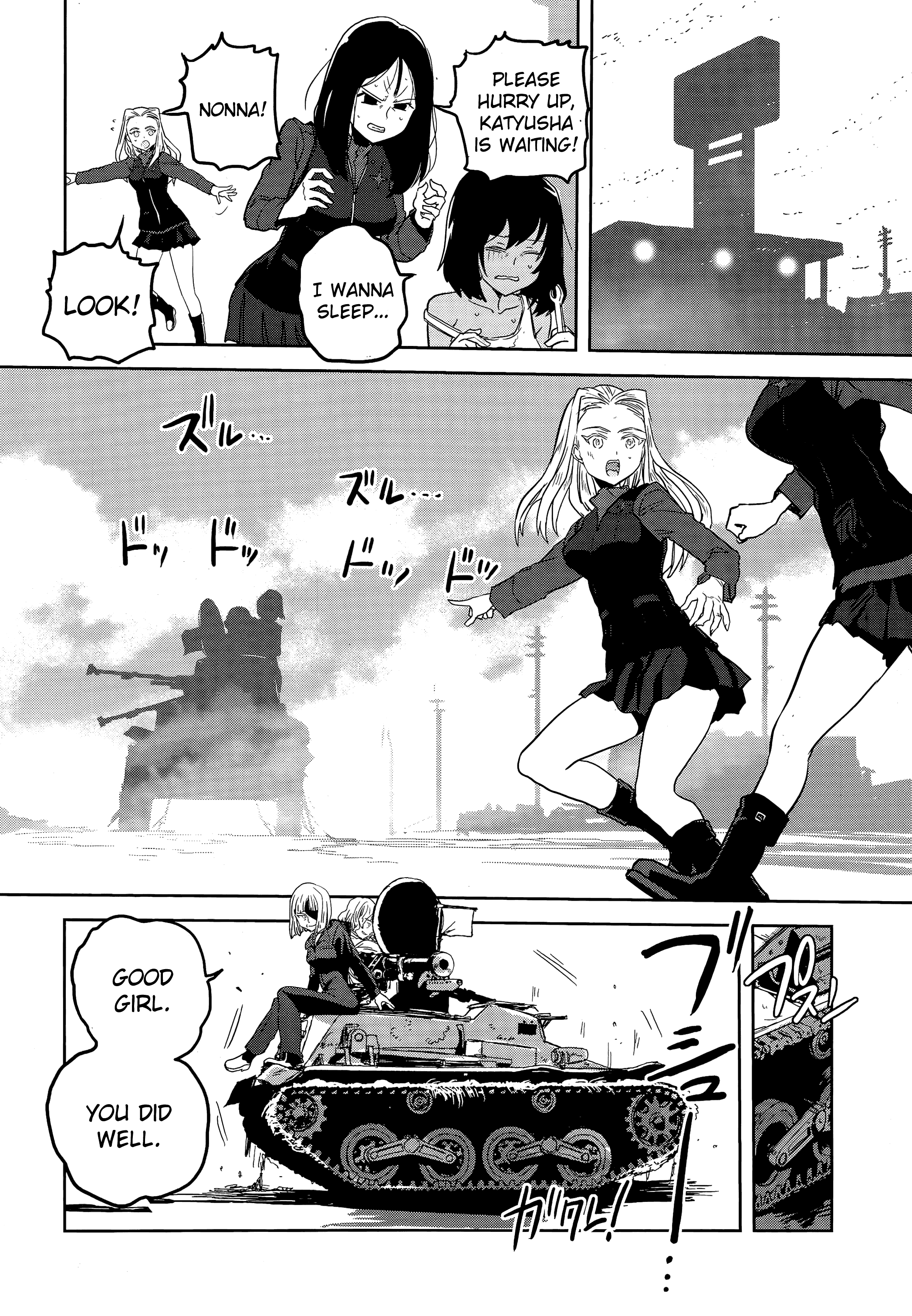 Girls & Panzer - Ribbon No Musha Chapter 43 #34