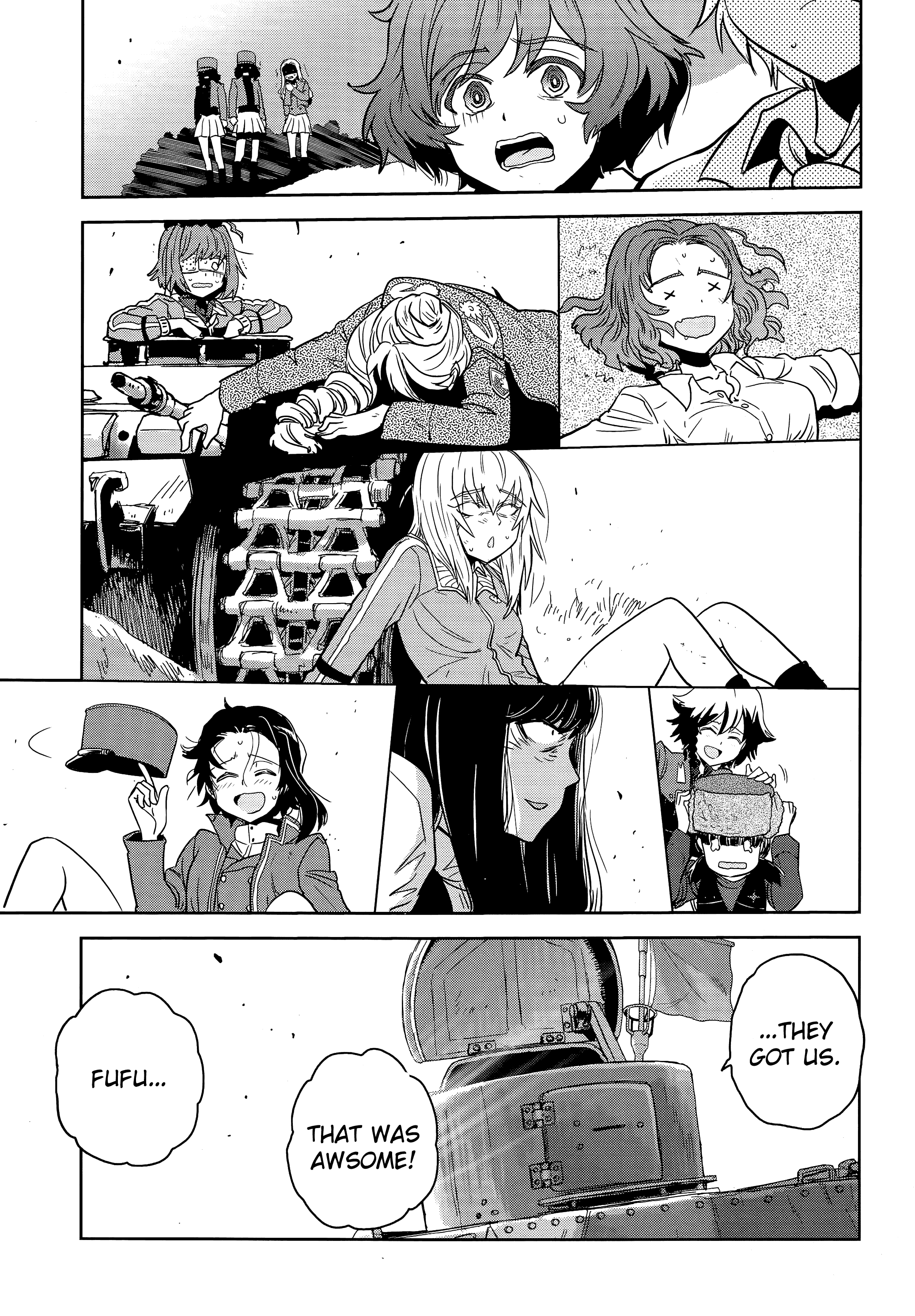 Girls & Panzer - Ribbon No Musha Chapter 43 #37