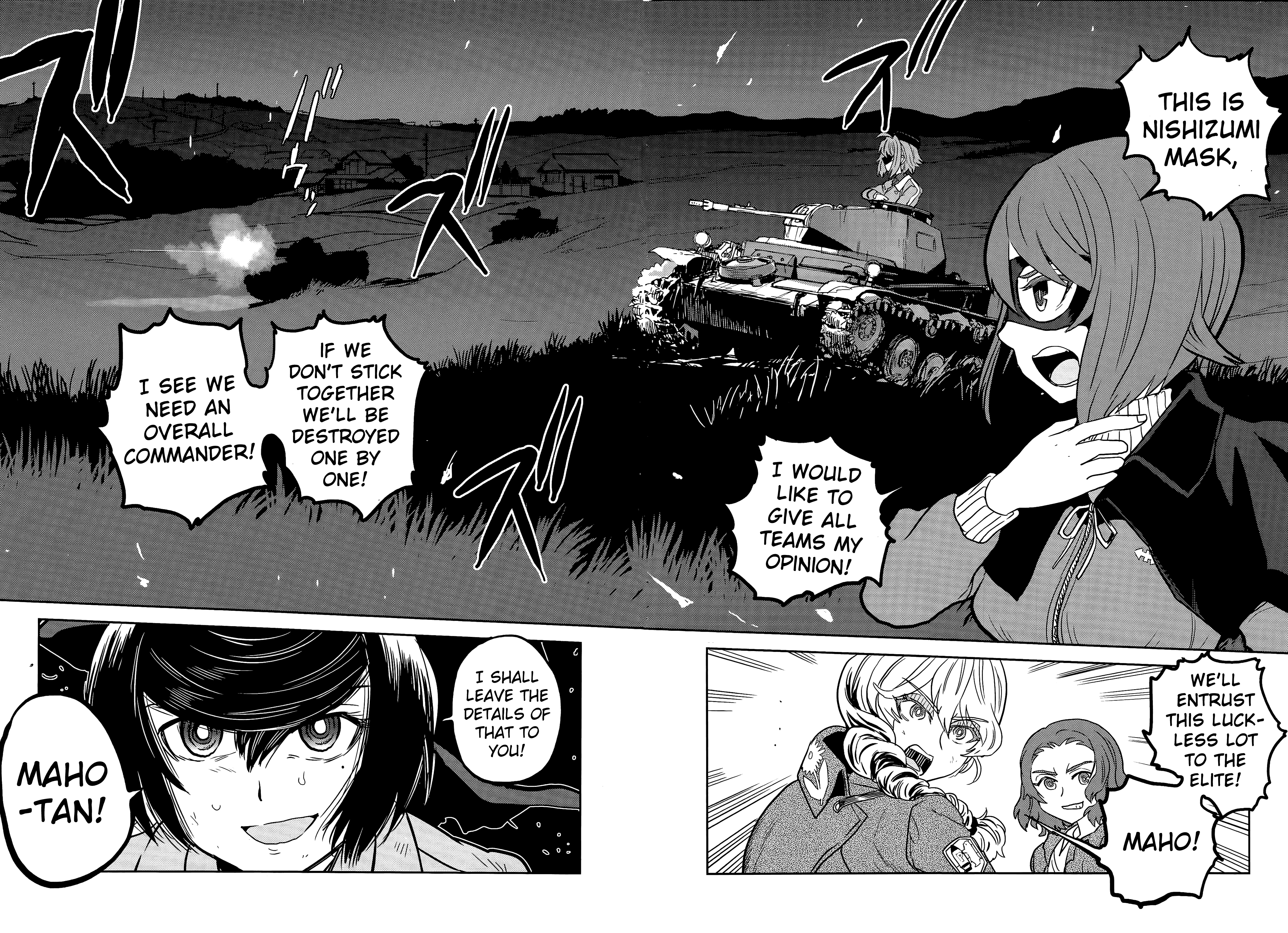 Girls & Panzer - Ribbon No Musha Chapter 42 #34