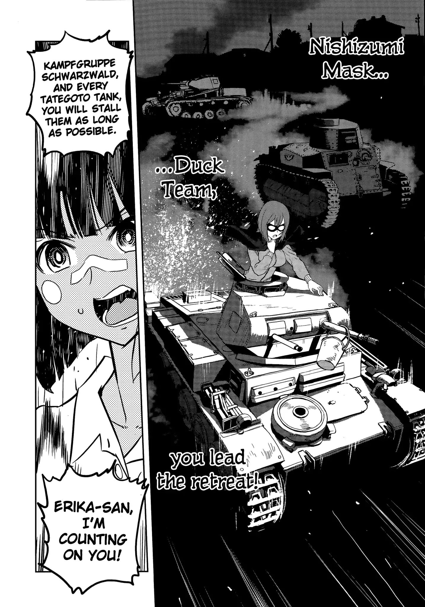Girls & Panzer - Ribbon No Musha Chapter 40 #22