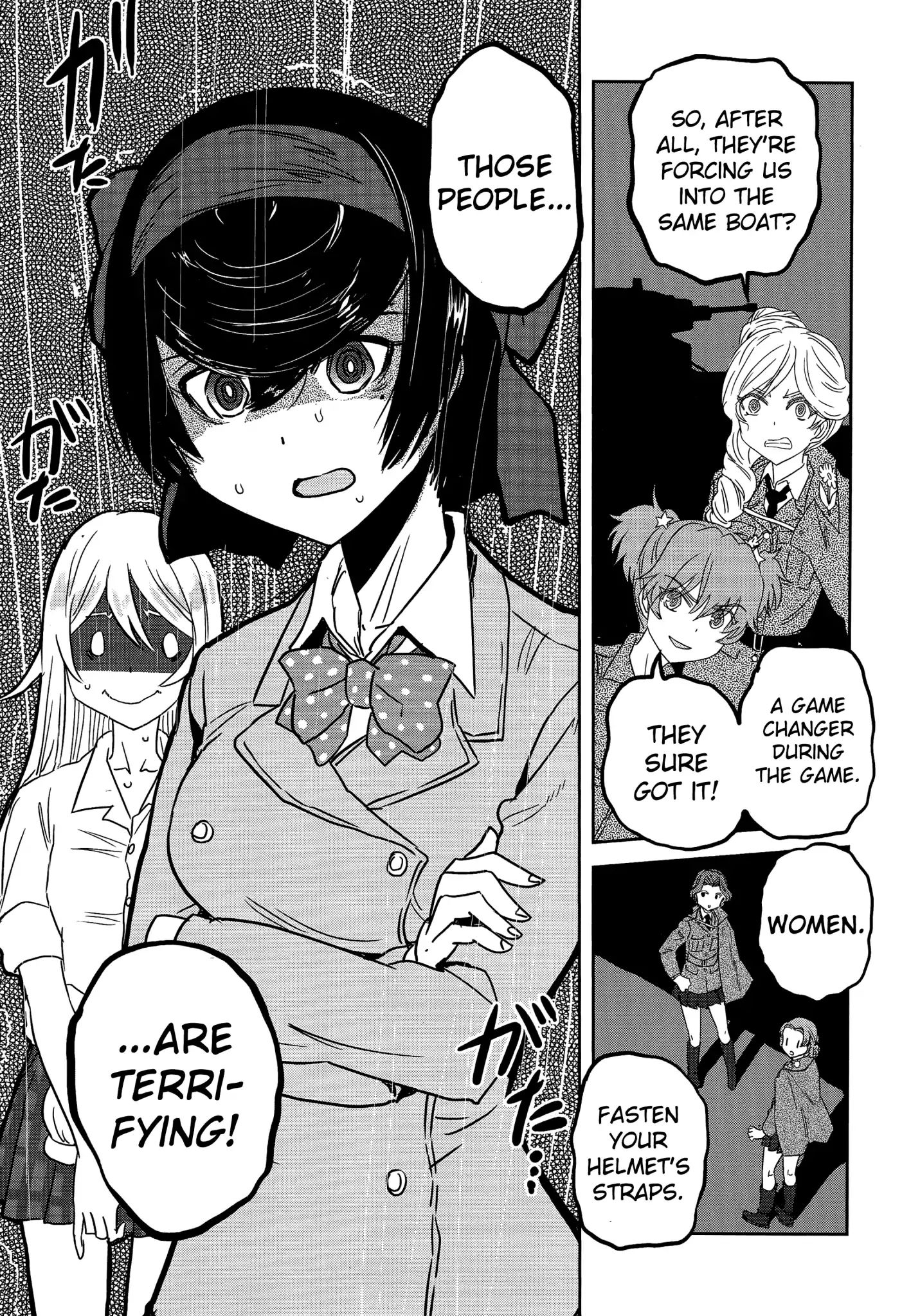 Girls & Panzer - Ribbon No Musha Chapter 39 #32