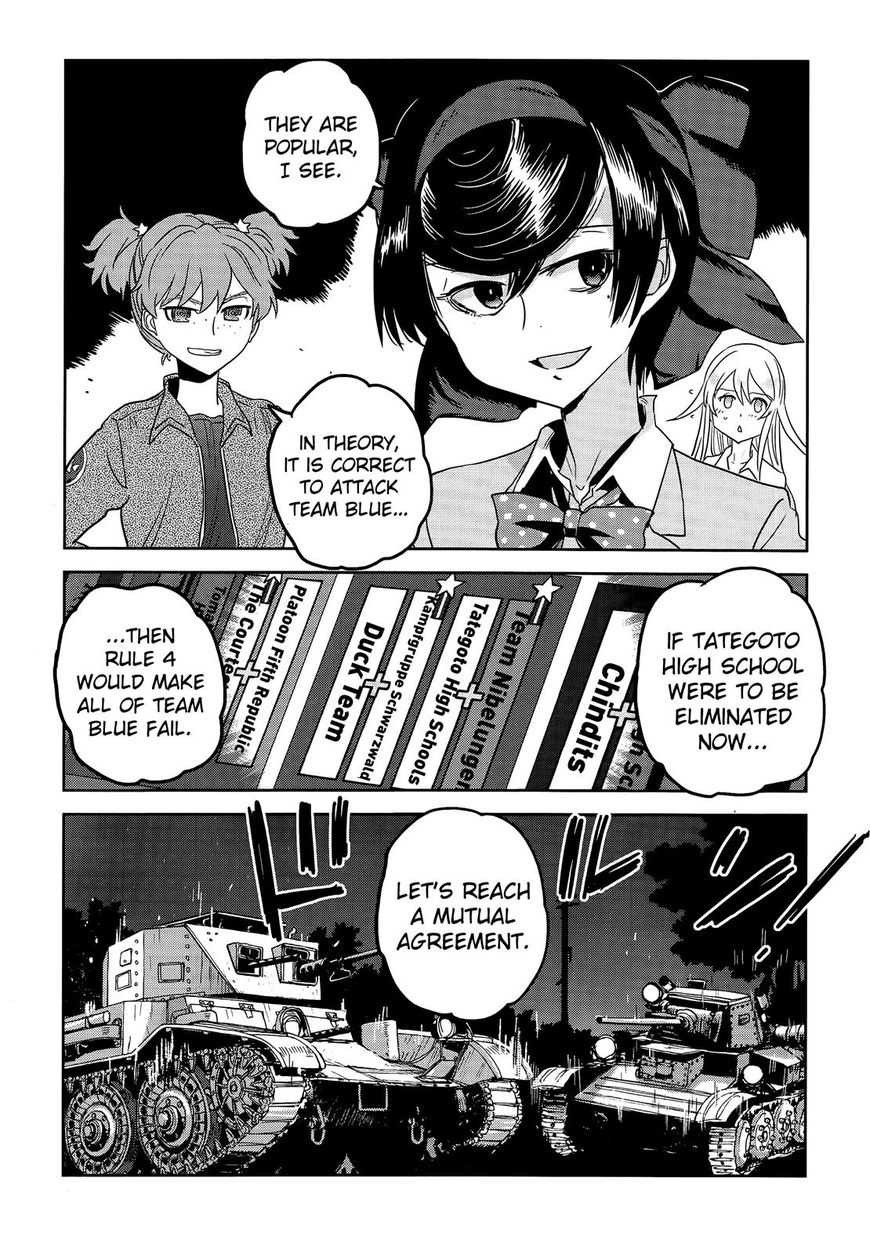 Girls & Panzer - Ribbon No Musha Chapter 38 #21