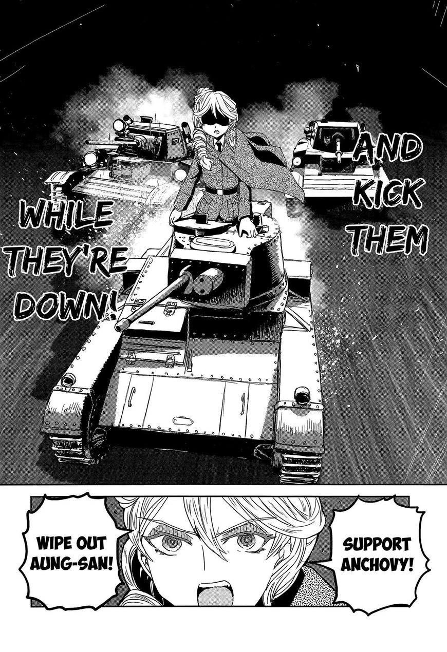 Girls & Panzer - Ribbon No Musha Chapter 38 #22