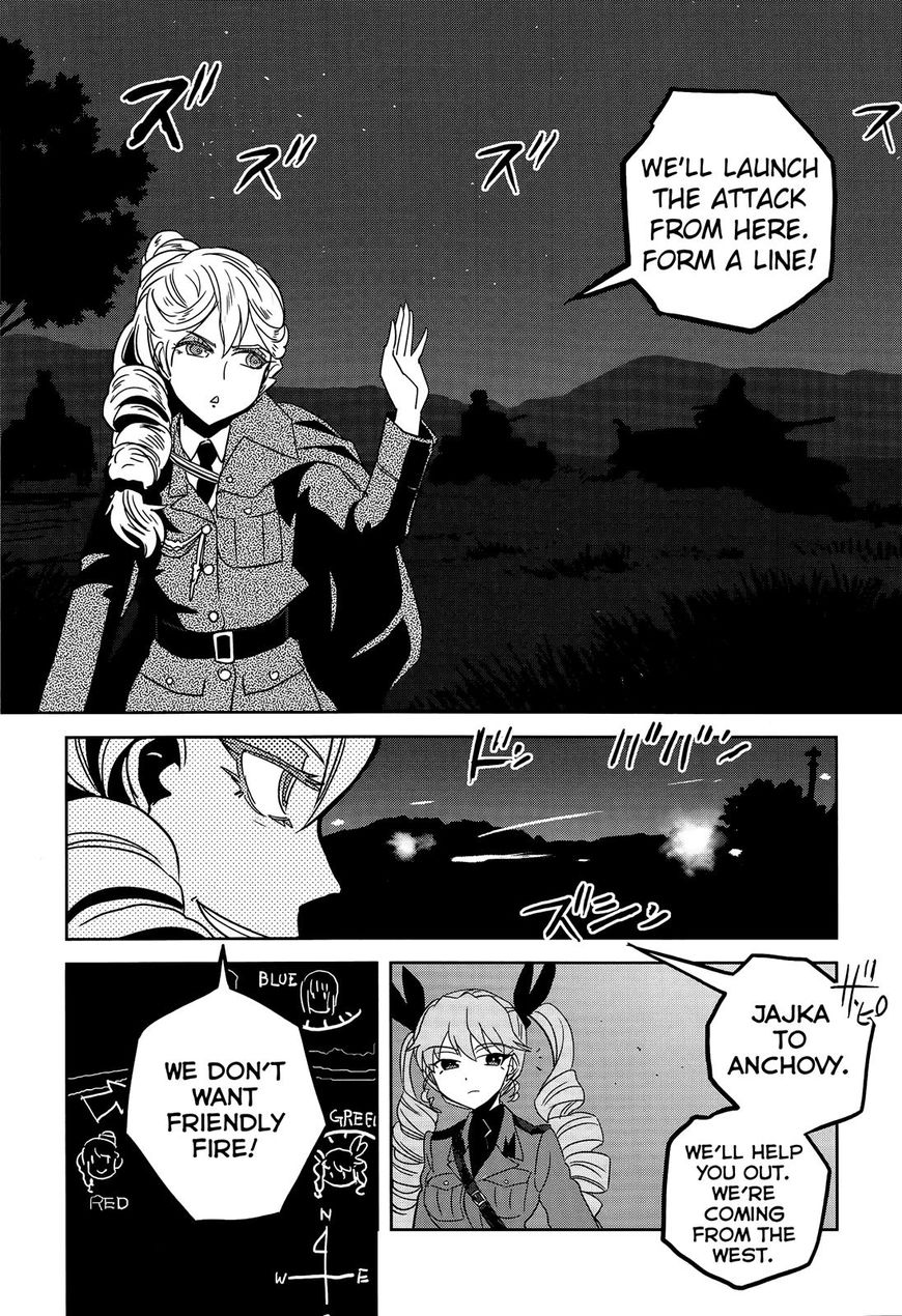 Girls & Panzer - Ribbon No Musha Chapter 38 #28