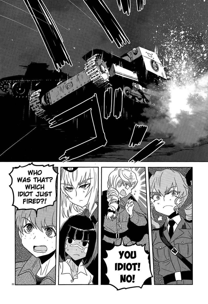 Girls & Panzer - Ribbon No Musha Chapter 38 #30