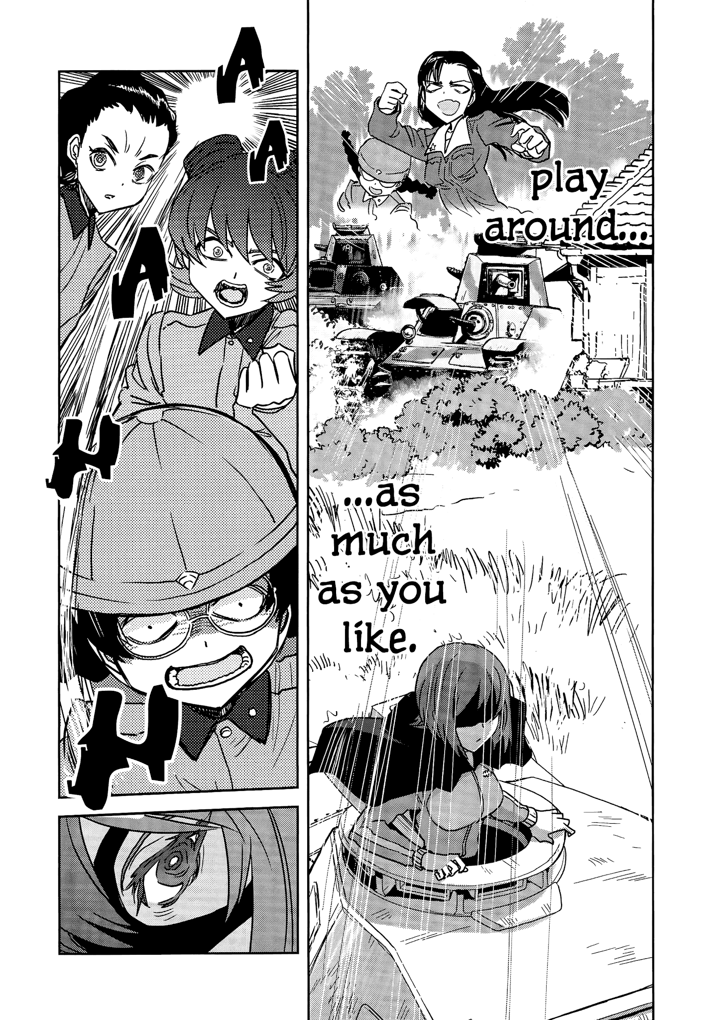 Girls & Panzer - Ribbon No Musha Chapter 36 #10