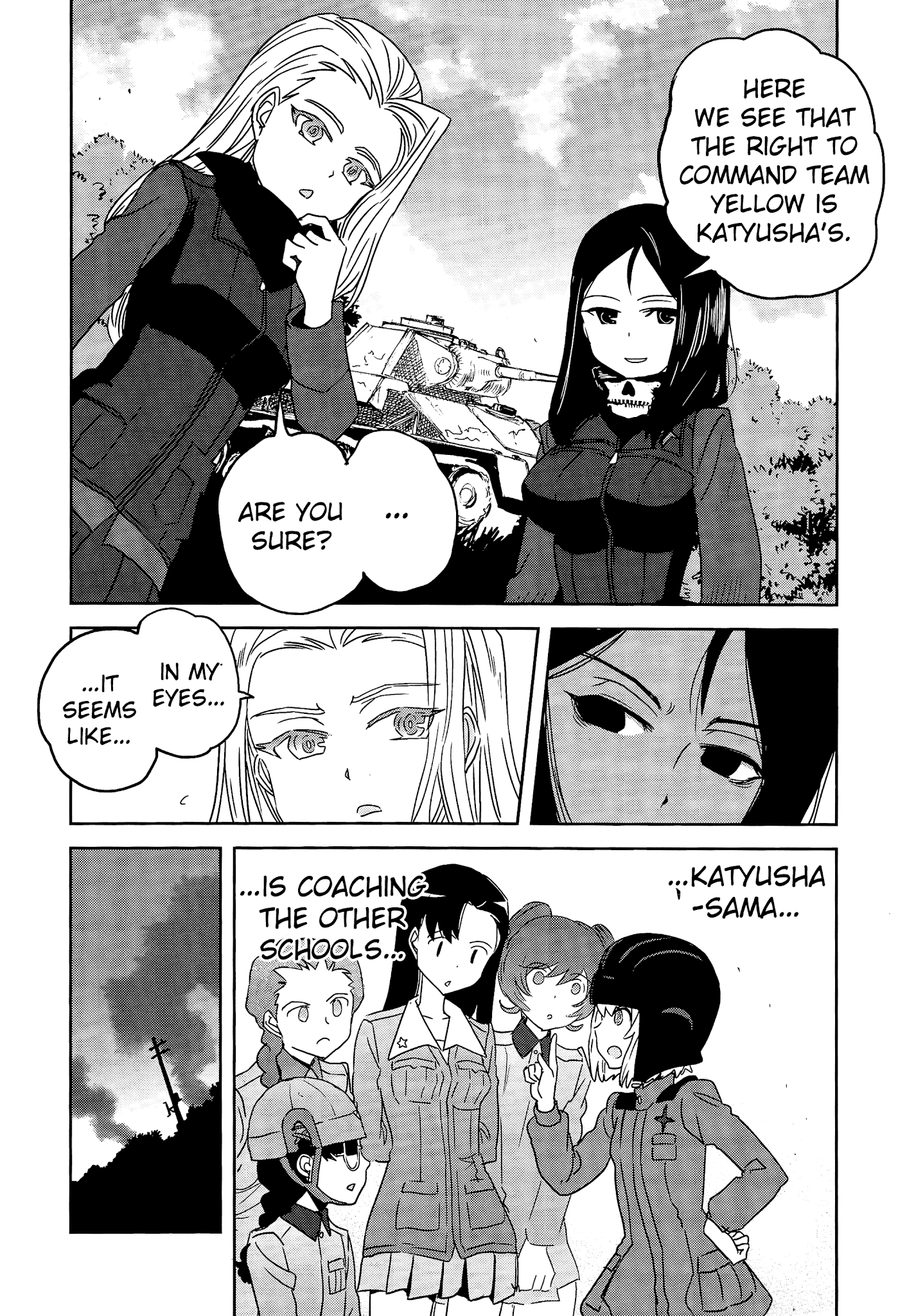 Girls & Panzer - Ribbon No Musha Chapter 36 #25