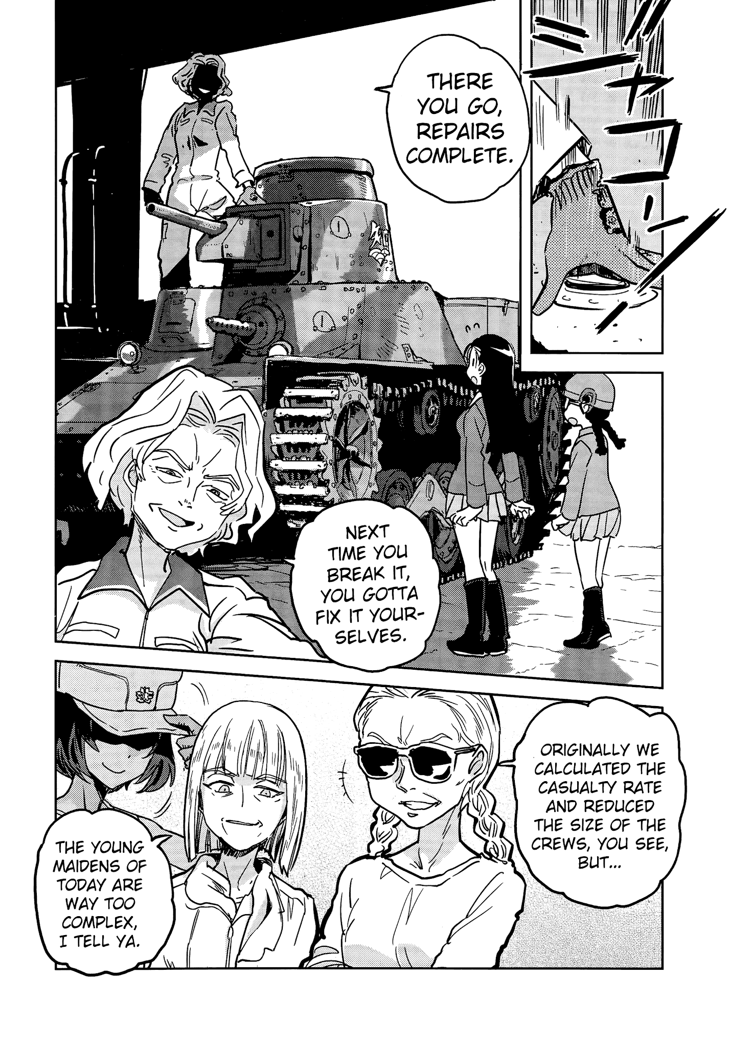 Girls & Panzer - Ribbon No Musha Chapter 37 #14