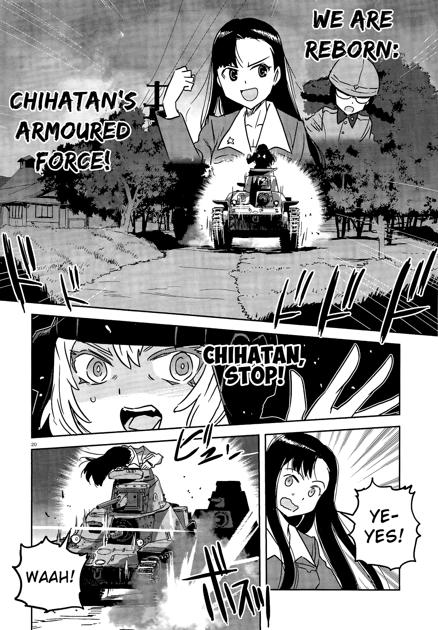 Girls & Panzer - Ribbon No Musha Chapter 37 #21