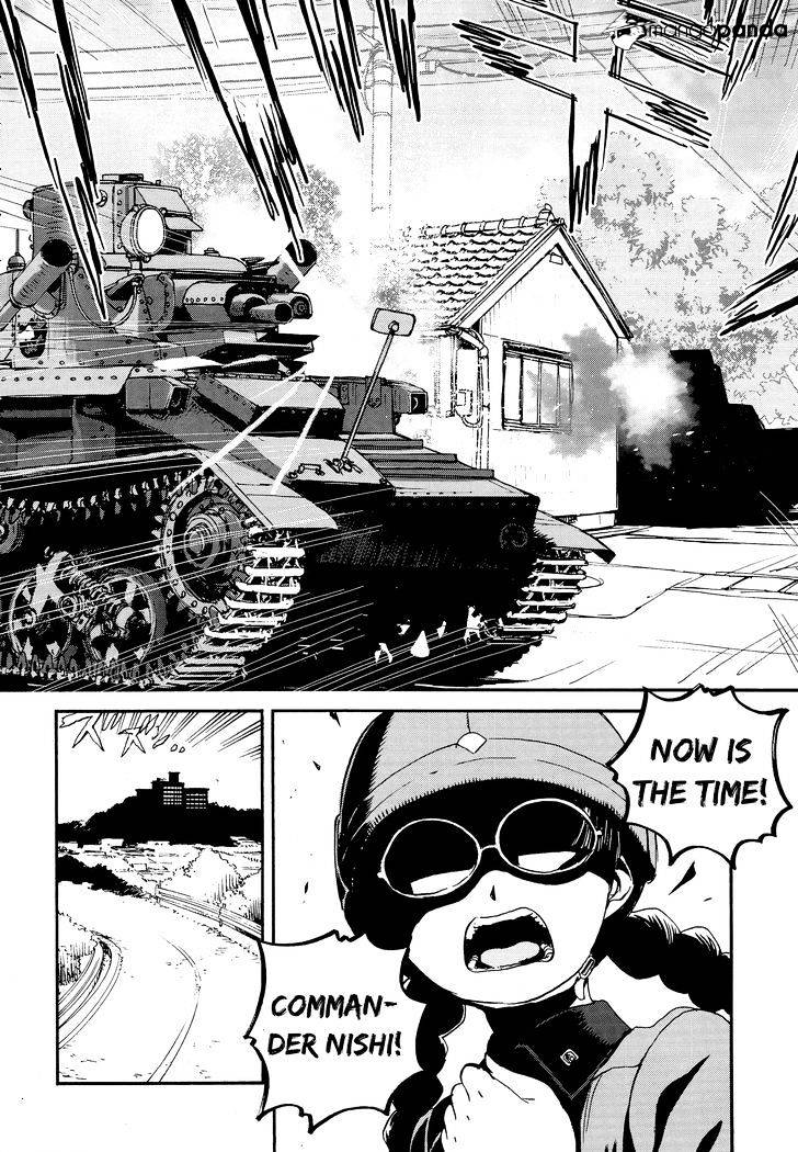 Girls & Panzer - Ribbon No Musha Chapter 30 #34