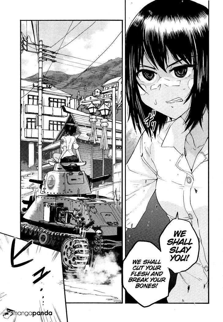 Girls & Panzer - Ribbon No Musha Chapter 28 #24